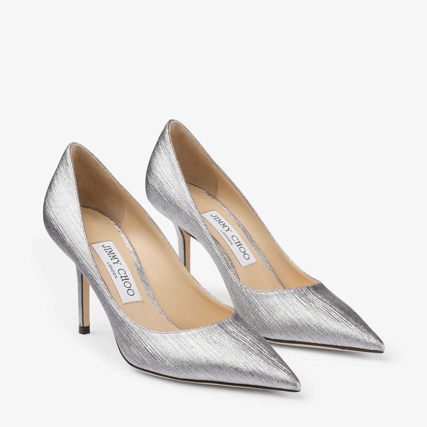 JIMMY CHOO シルバー グリッター　ハイヒール JIMMY CHOO シルバー グリッター ハイヒール JIMMY CHOO シルバー