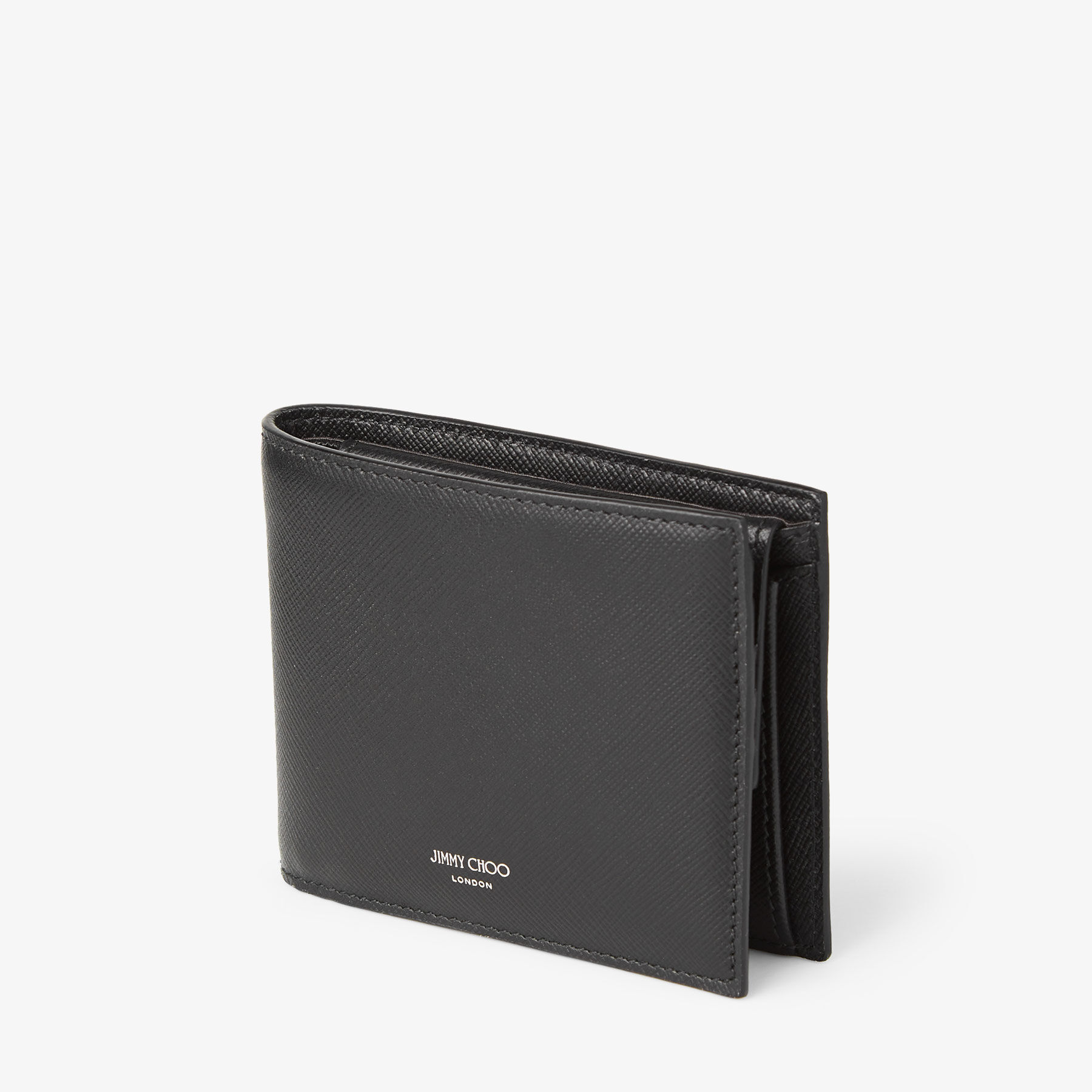第一ネット LUKA Autumn | Wallet Studded Leather Textured Black | 財布