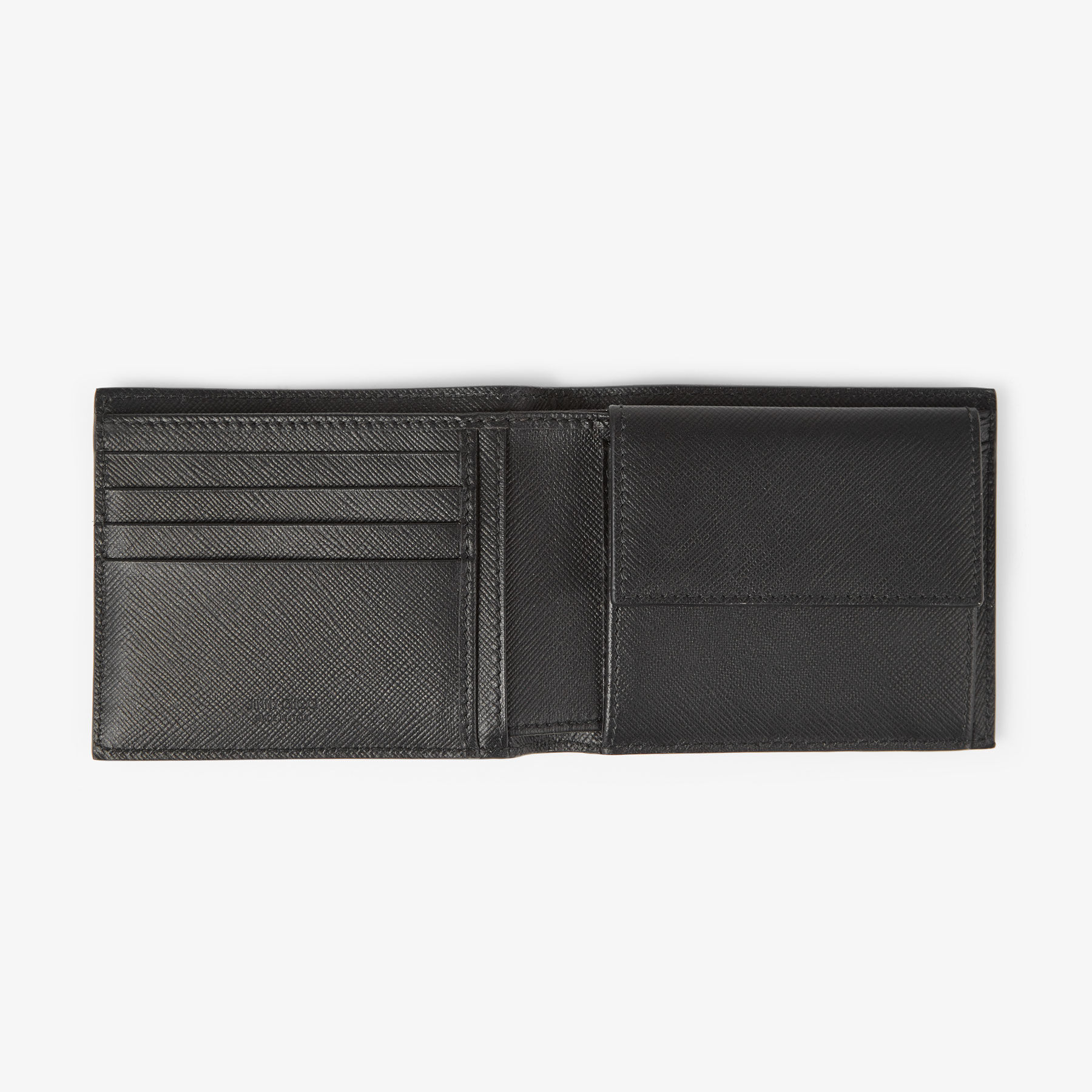 かわいい！ LUKA | Black Textured Leather Studded Wallet | Autumn 財布