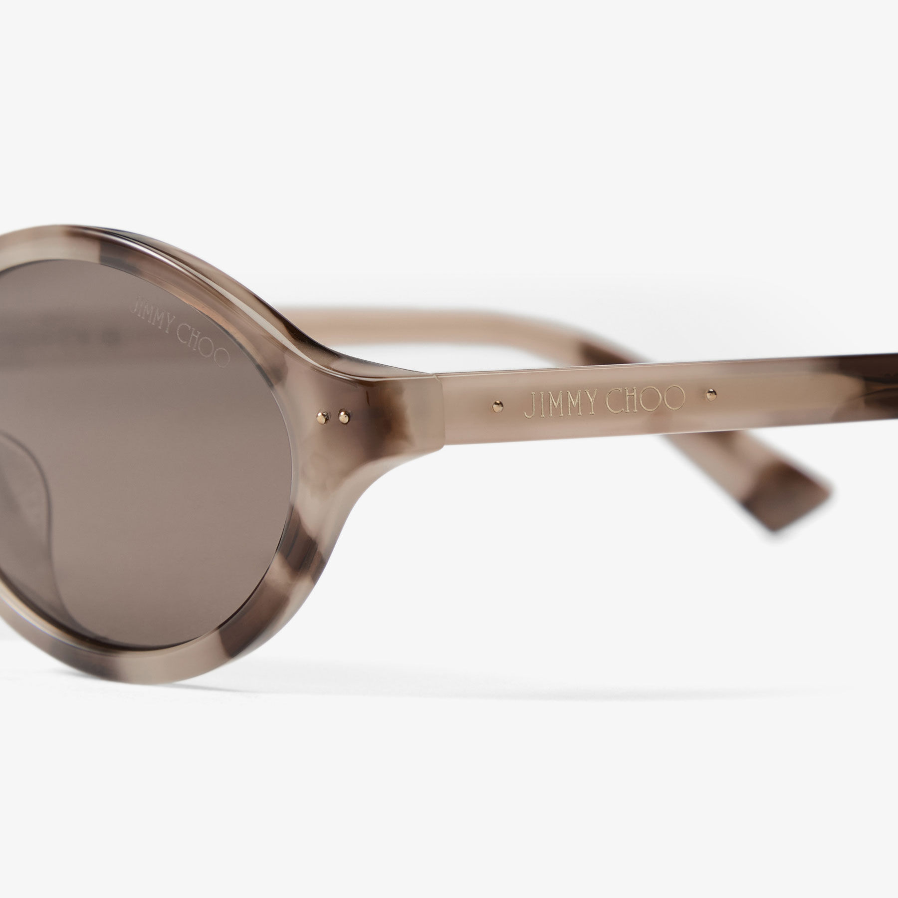 Marais | Chai Havana and Dark Brown Acetate Oval Sunglasses