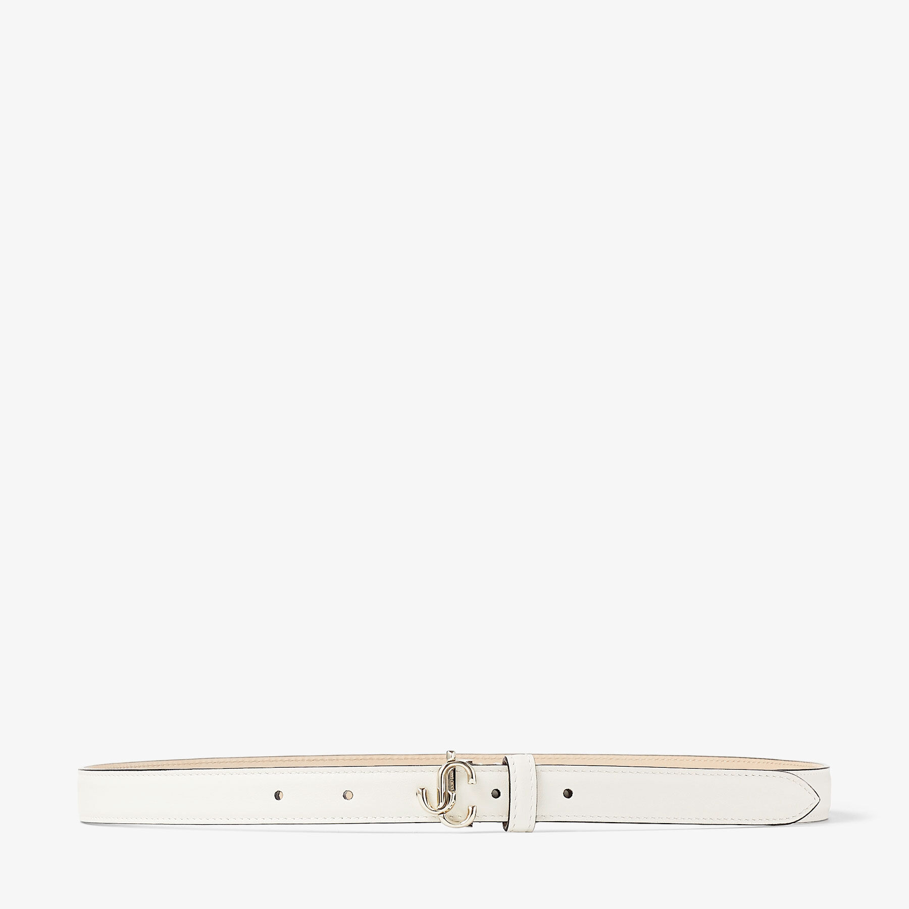 MINI HELINA | Latte Smooth Leather Mini Belt | Autumn Collection