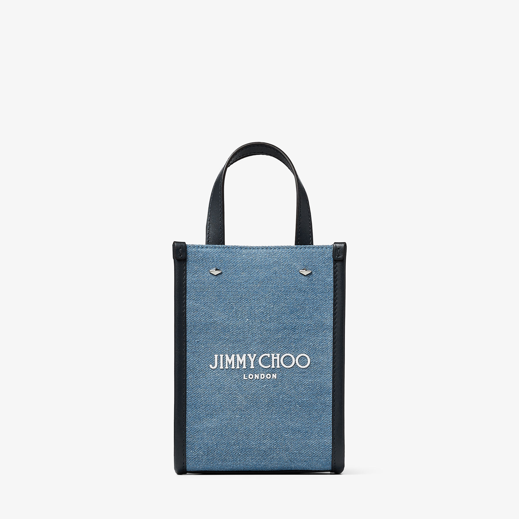 【おすすめ】 Mini Denim Washed | Tote N/S Mini Tote CHOO JIMMY | Bag バッグ