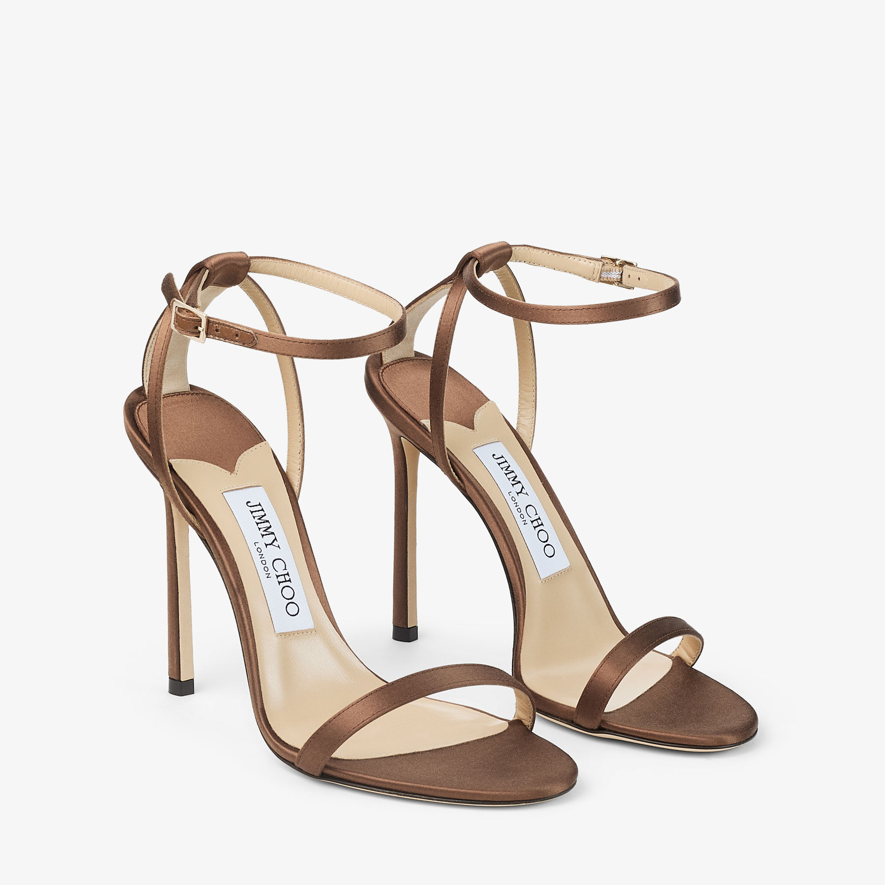 MINNY 110 | Canyon Satin Sandal | JIMMY CHOO US