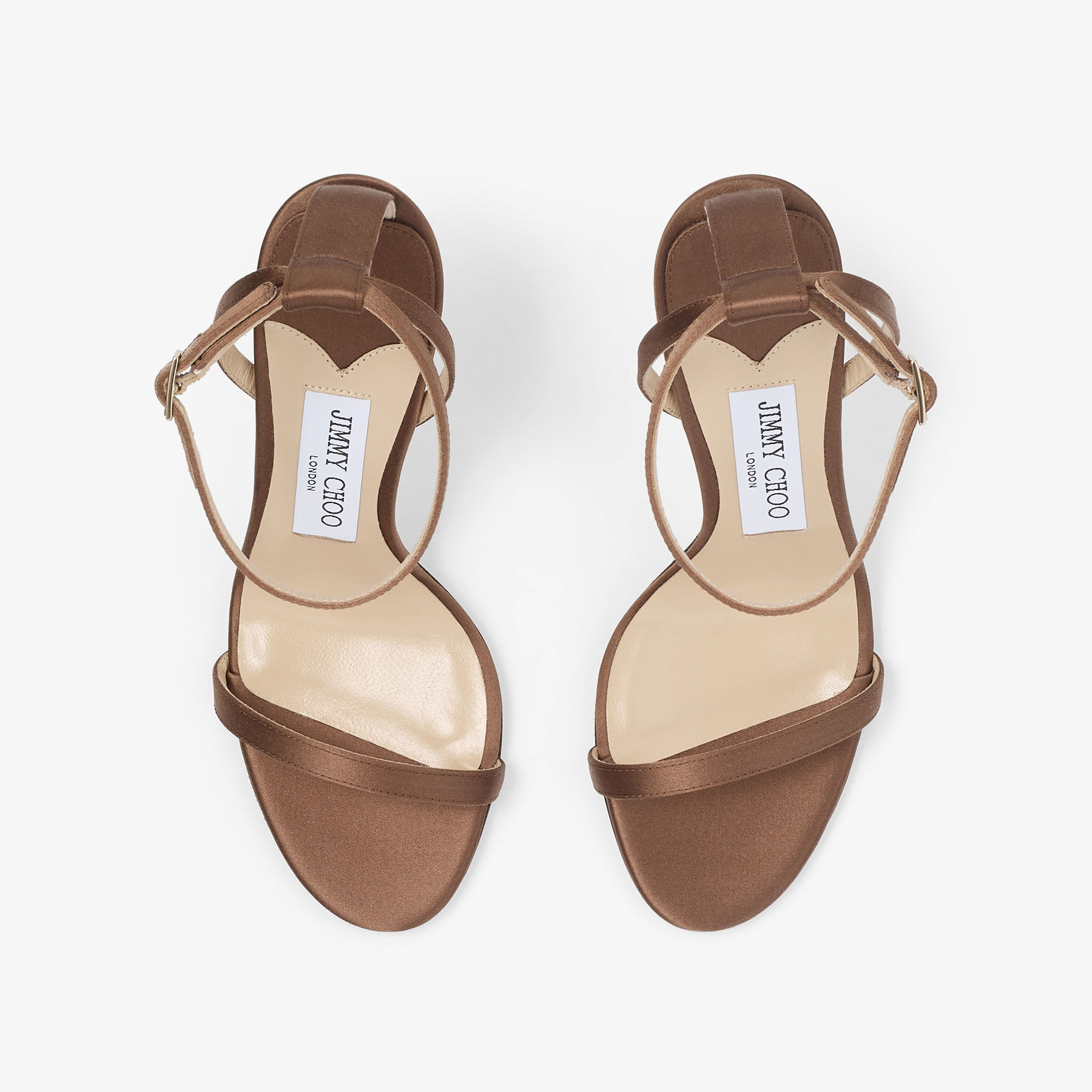 MINNY 110 | Canyon Satin Sandal | JIMMY CHOO US