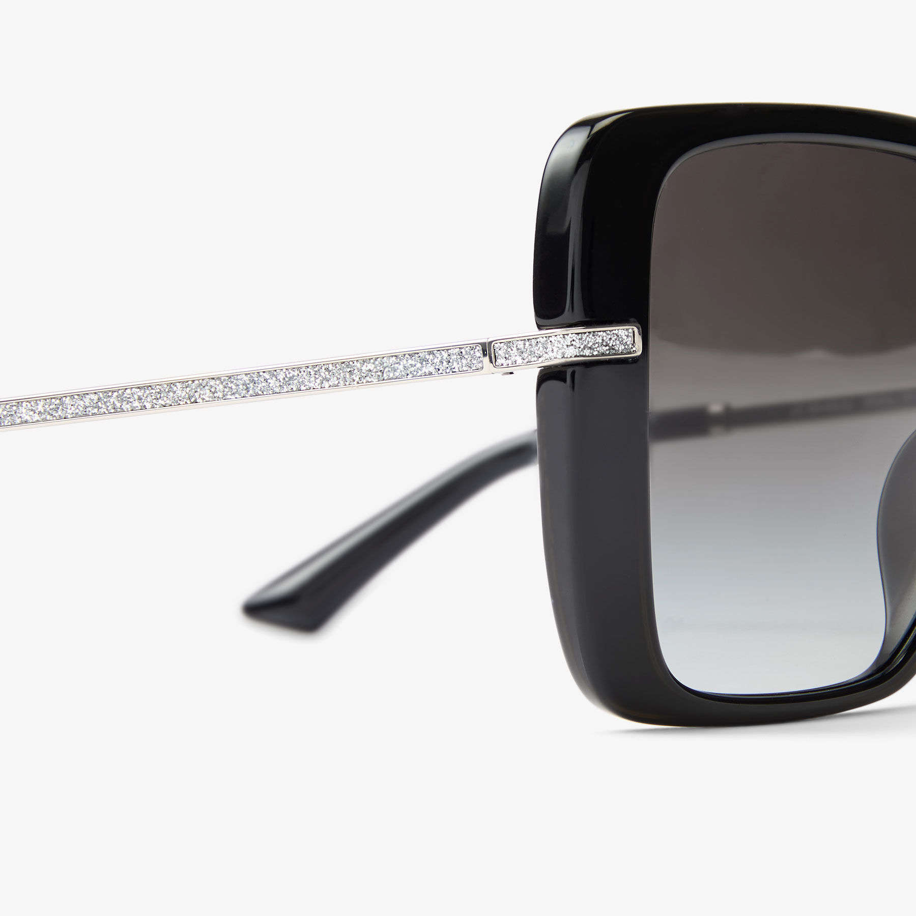 Pati | Black Square Sunglasses | JIMMY CHOO