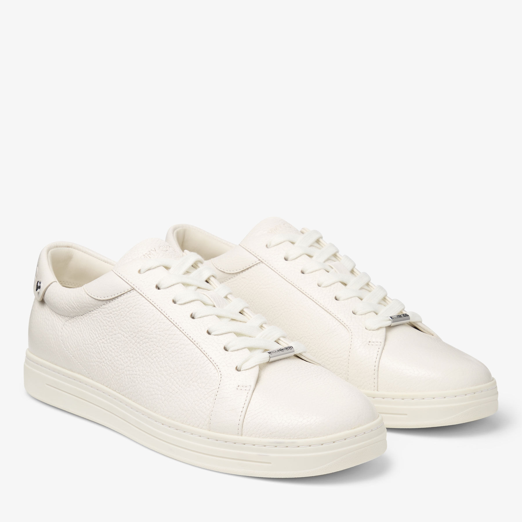 Rome/M | Latte Calf Leather Trainer | JIMMY CHOO