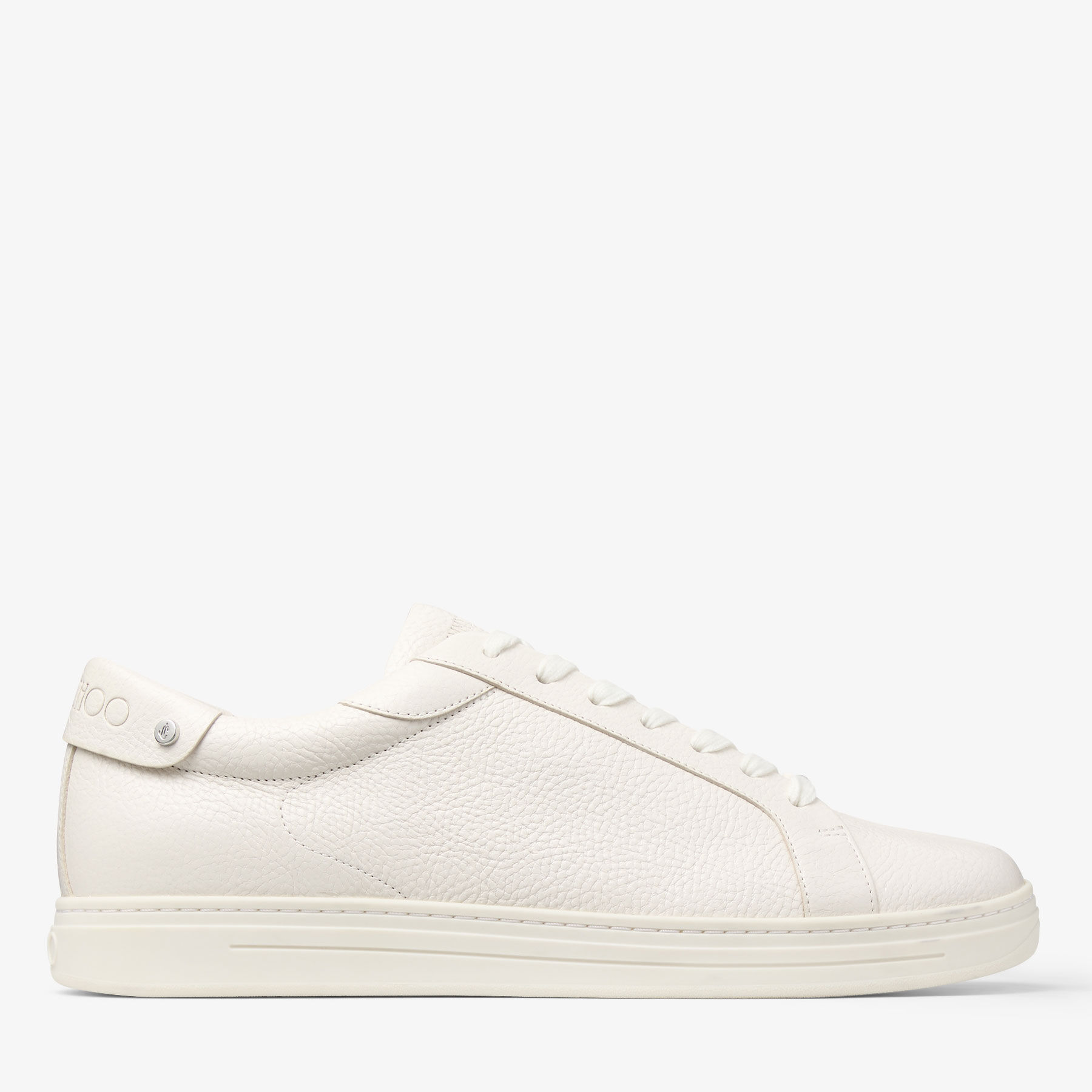Rome/M | Latte Calf Leather Trainer | JIMMY CHOO