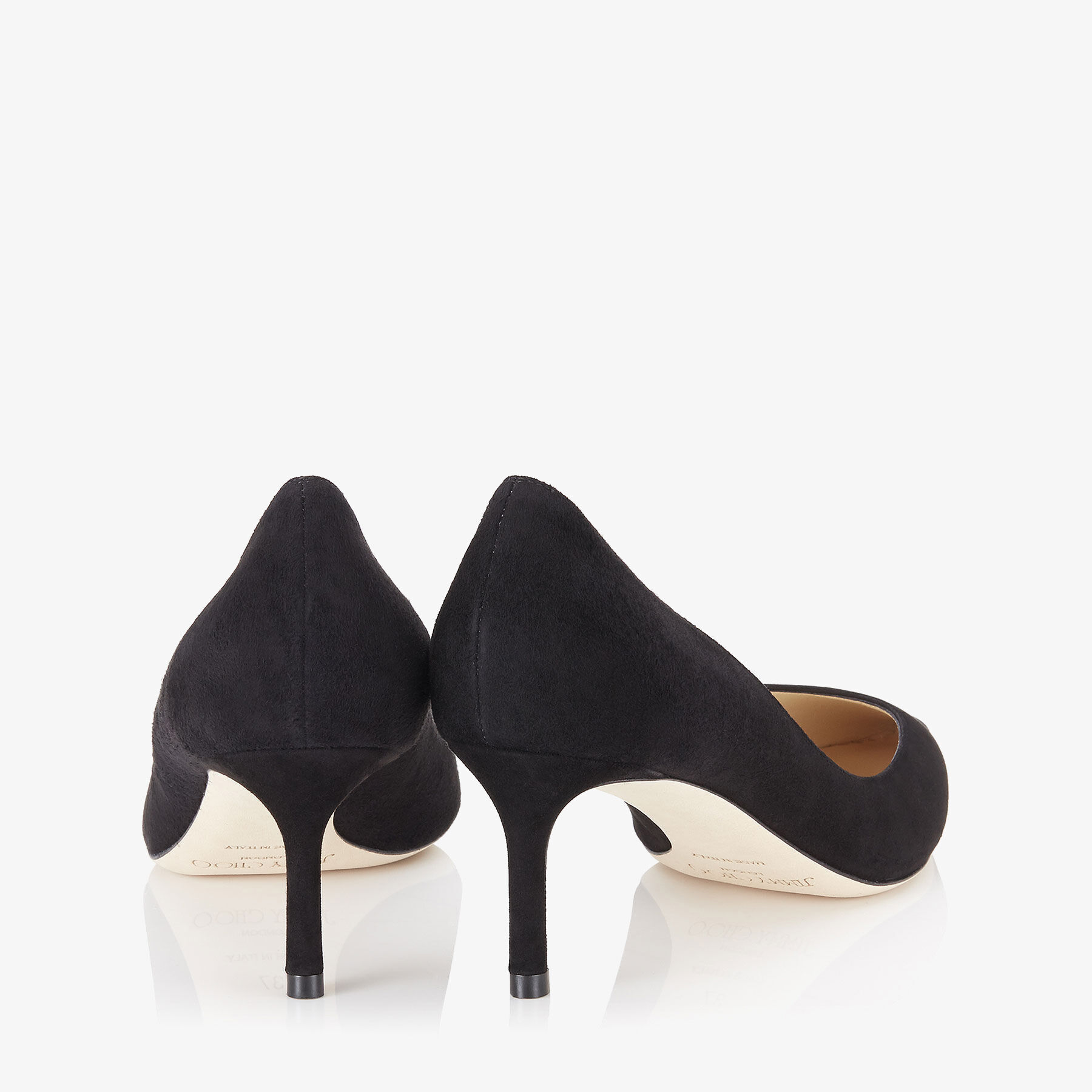 Black Suede Pointy Toe Pumps | Romy 60 | Cruise 17 | JIMMY CHOO