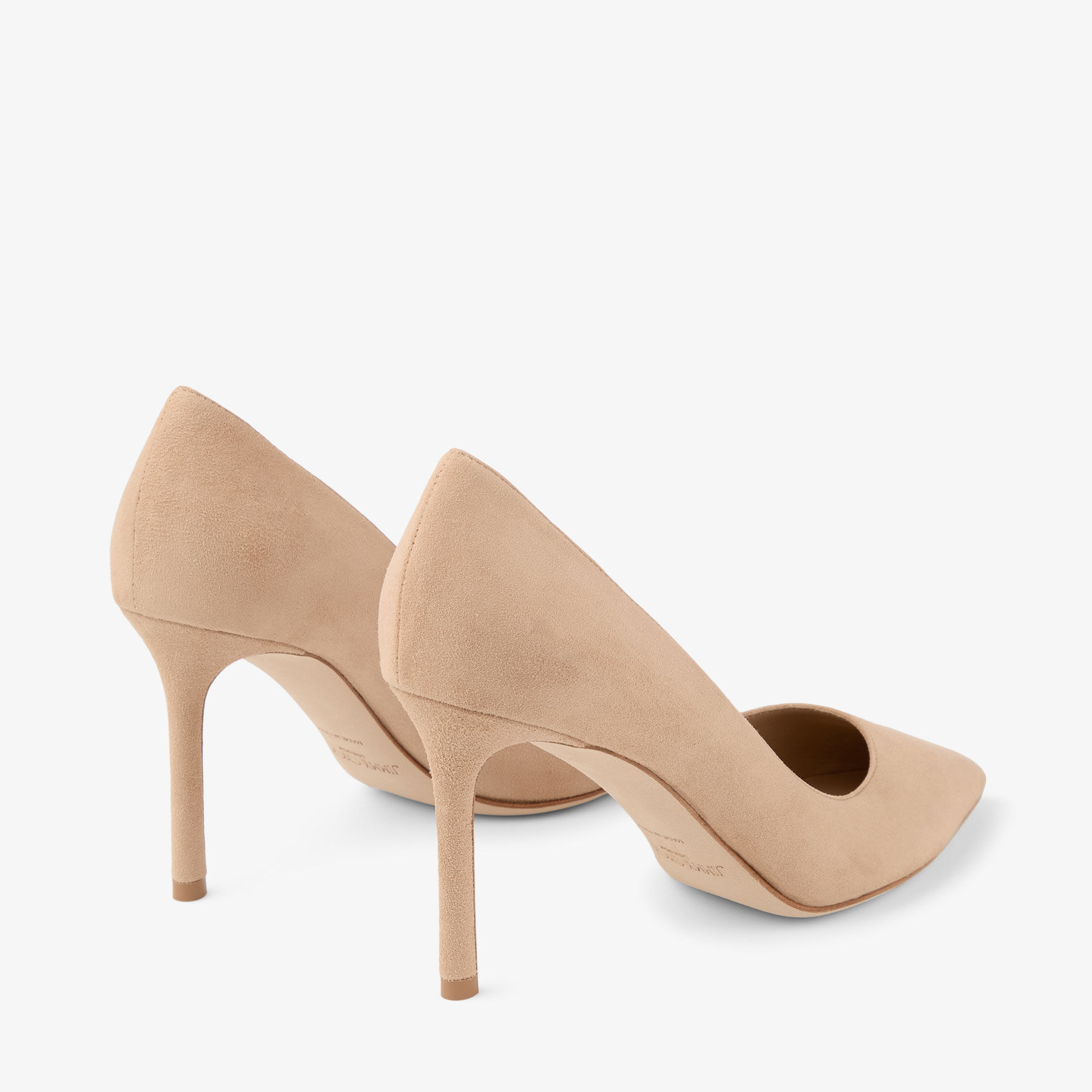 Romy 85 | Chai Tonal Suede Pumps | JIMMY CHOO