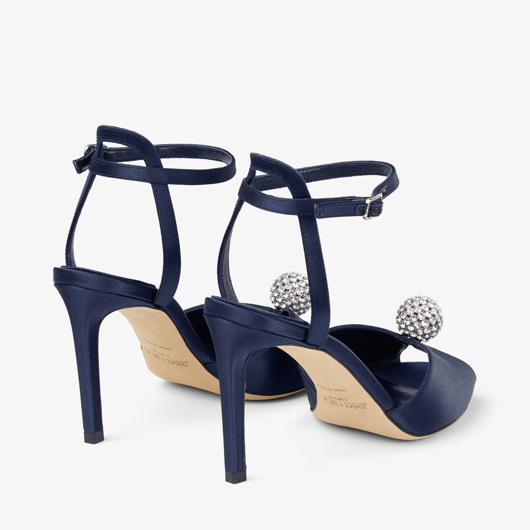 SRA　60×40×40 Azia 95 | Sunset Orange Suede Sandals | JIMMY CHOO