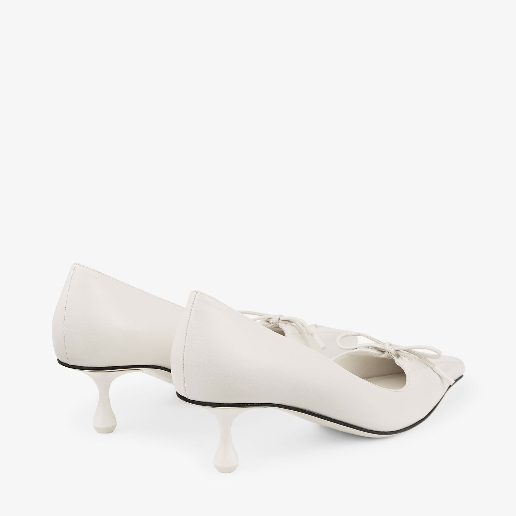Scarlett 50 | Latte Nappa Leather Pumps | JIMMY CHOO