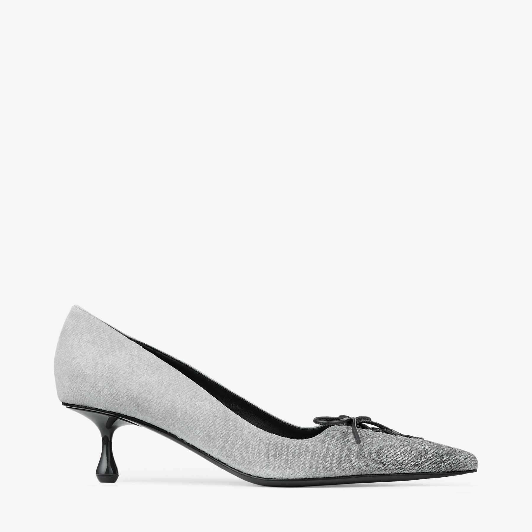 Scarlett 50 | Dove Suede Denim Pumps | JIMMY CHOO