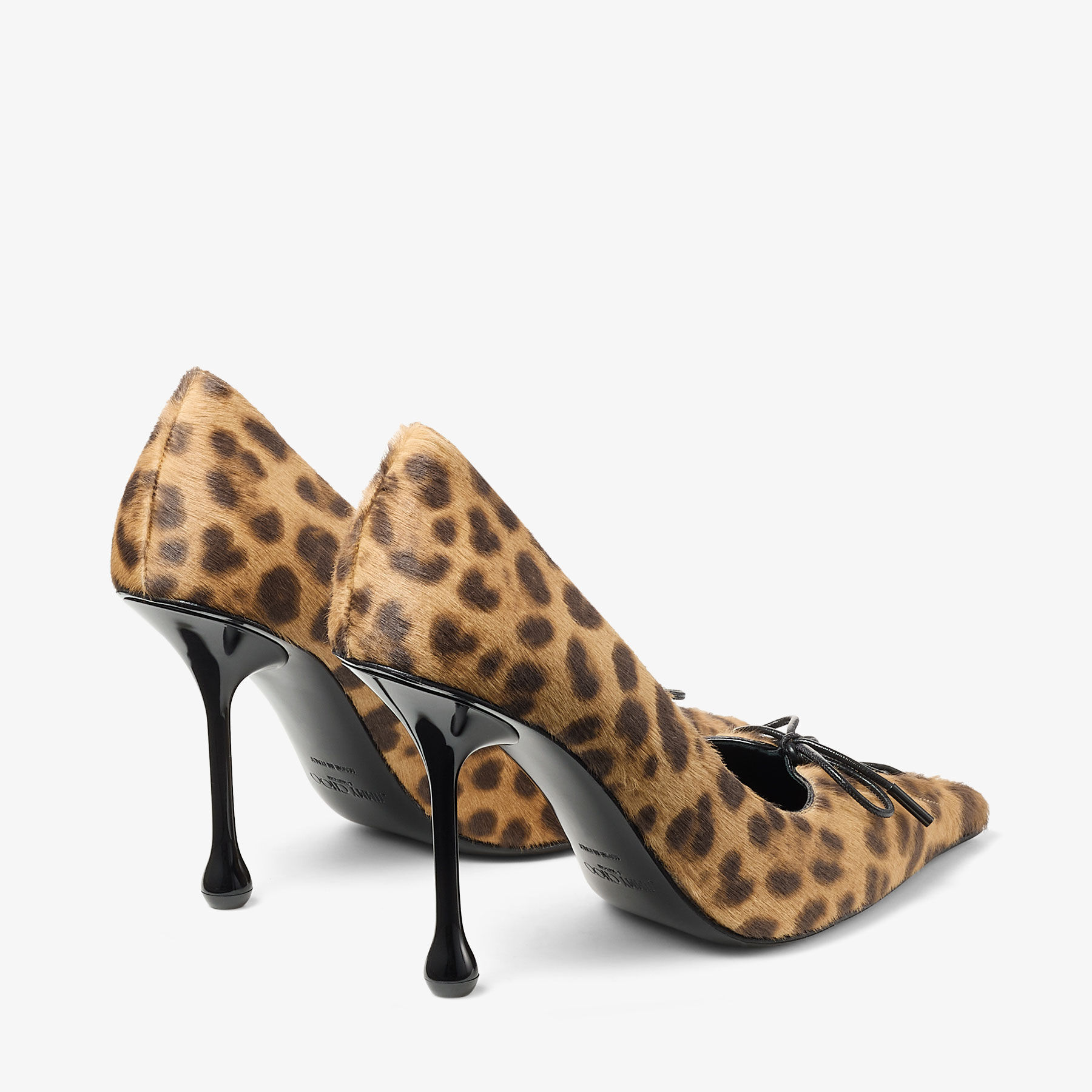 Scarlett 95 | Natural Leopard Print Pony Pumps | JIMMY CHOO Scarlett 95 | Natural Leopard Print Pony Pumps | JIMMY CHOO
