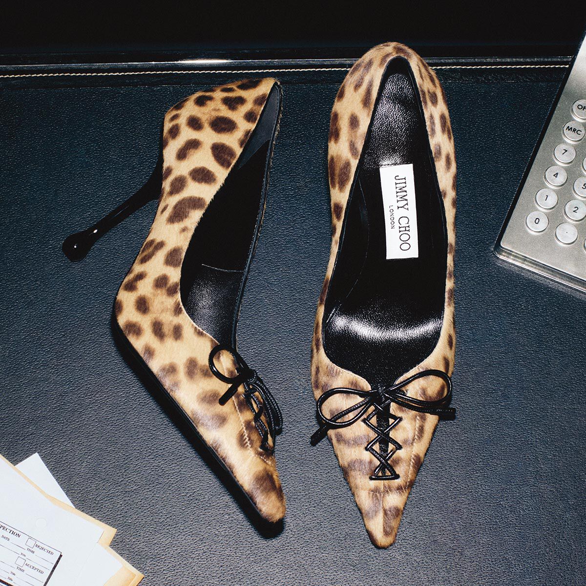 Scarlett 95 | Natural Leopard Print Pony Pumps | JIMMY CHOO