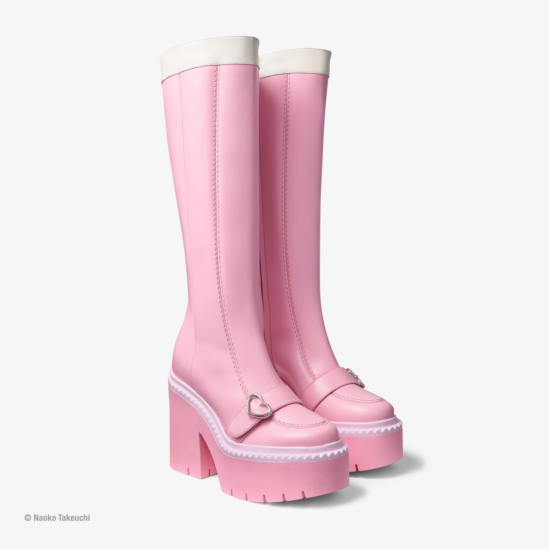 靴 JIMMY CHOO YAEL FLAT RUBBER BOOTS Yael rubber boots in black - Jimmy Choo | Mytheresa