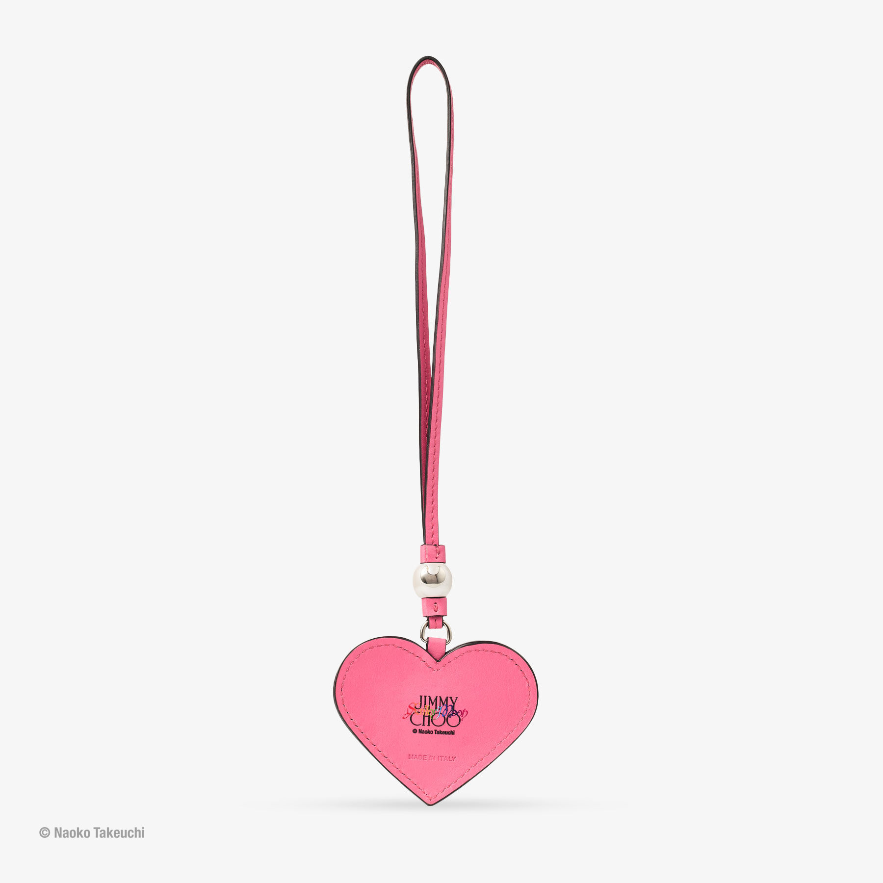 Super Sailor Moon Heart Charm|Pink Leather Heart Charm