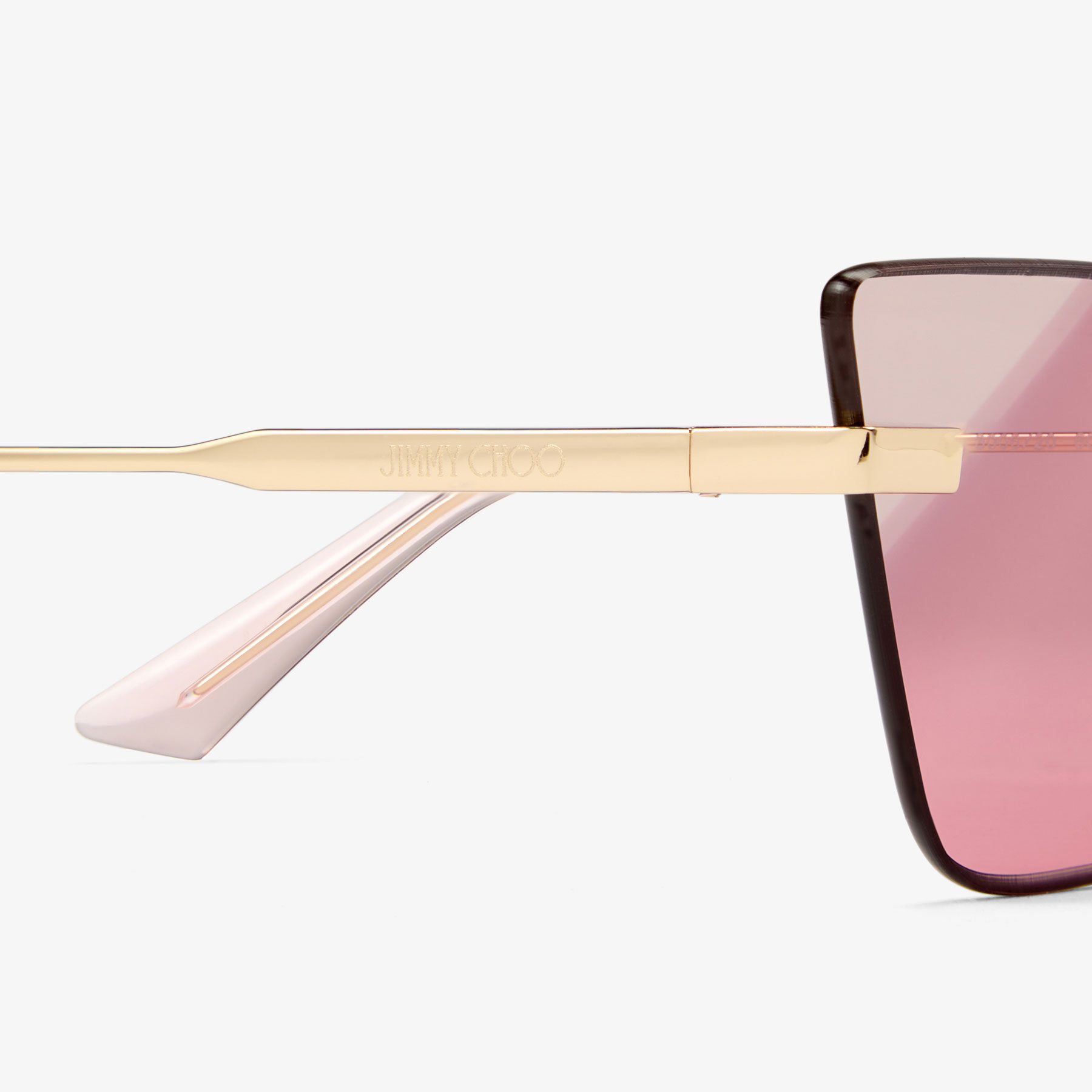 Soraya | Pale Gold Cat Eye Sunglassess | Jimmy Choo