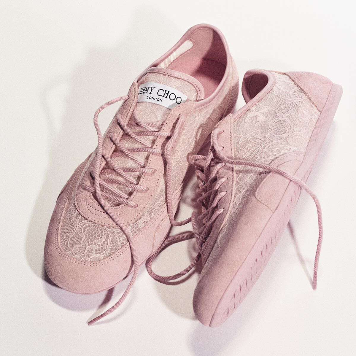 JIMMY CHOO VIOLA MIX エリカ ラメクラッチ SWEETIE | Ballet Pink Shadow コースグリッター アクリル・クラッチ