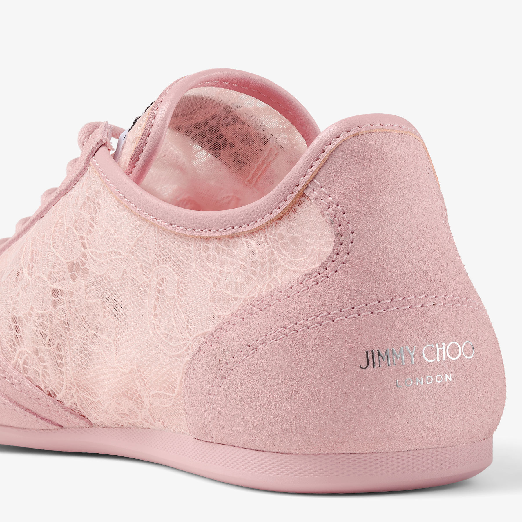 JIMMY CHOO ピンク スニーカー 厚底23cm JIMMY CHOO（ジミーチュウ） スニーカー DIAMOND LIGHT-F ADR MANDARIN