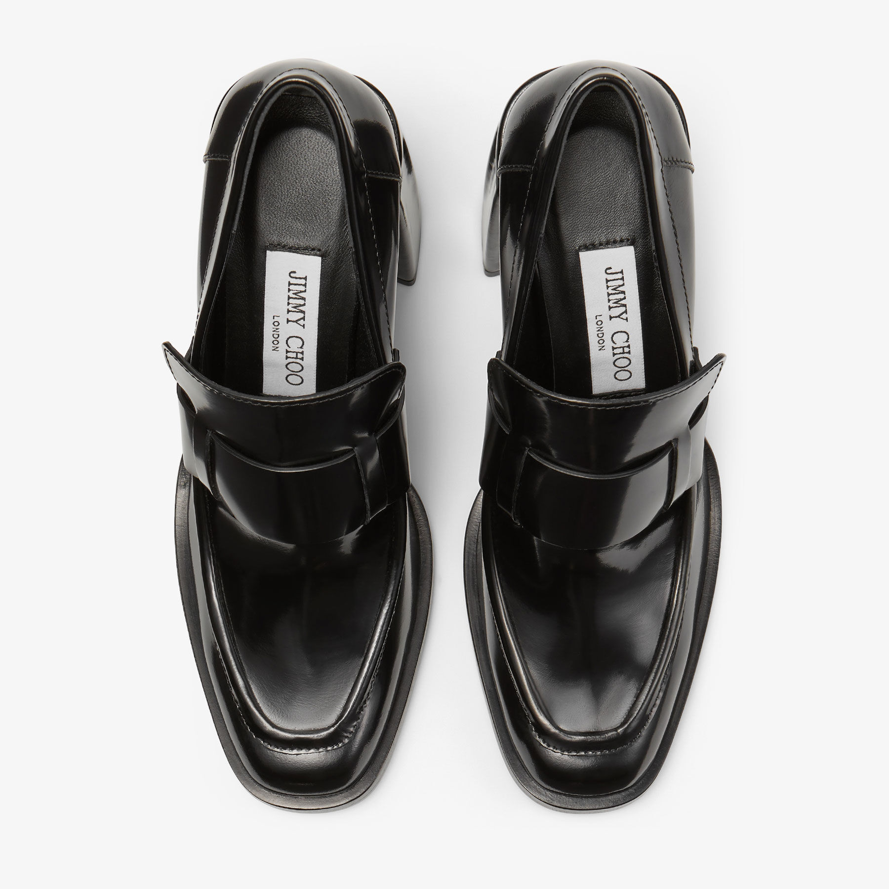 Tylor 95 | Black Soft Spazzolato Pumps | JIMMY CHOO