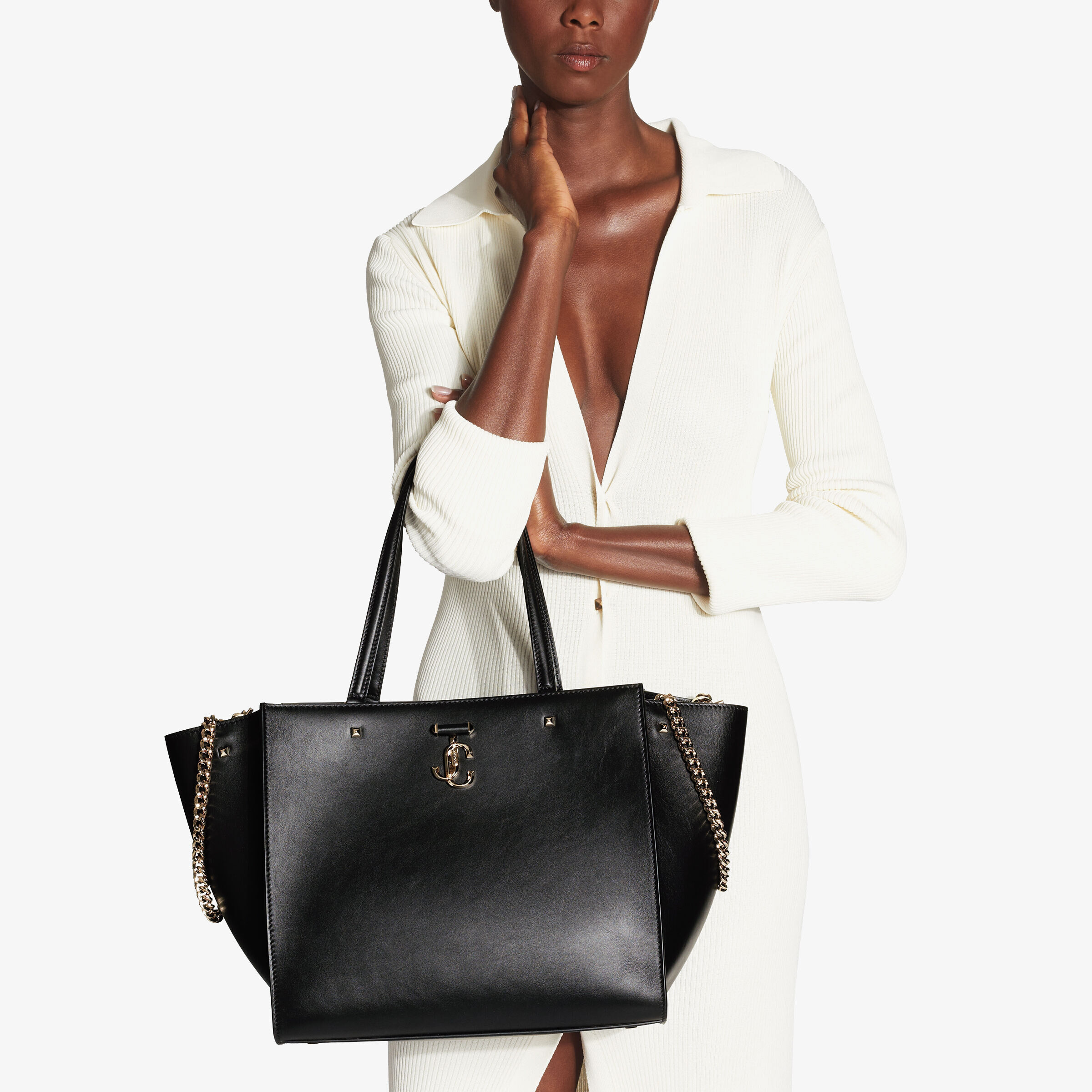 Jimmy Choo Avenue トートバッグ ゴールド ジミー チュー JIMMY CHOO トートバッグ ショルダーバッグ