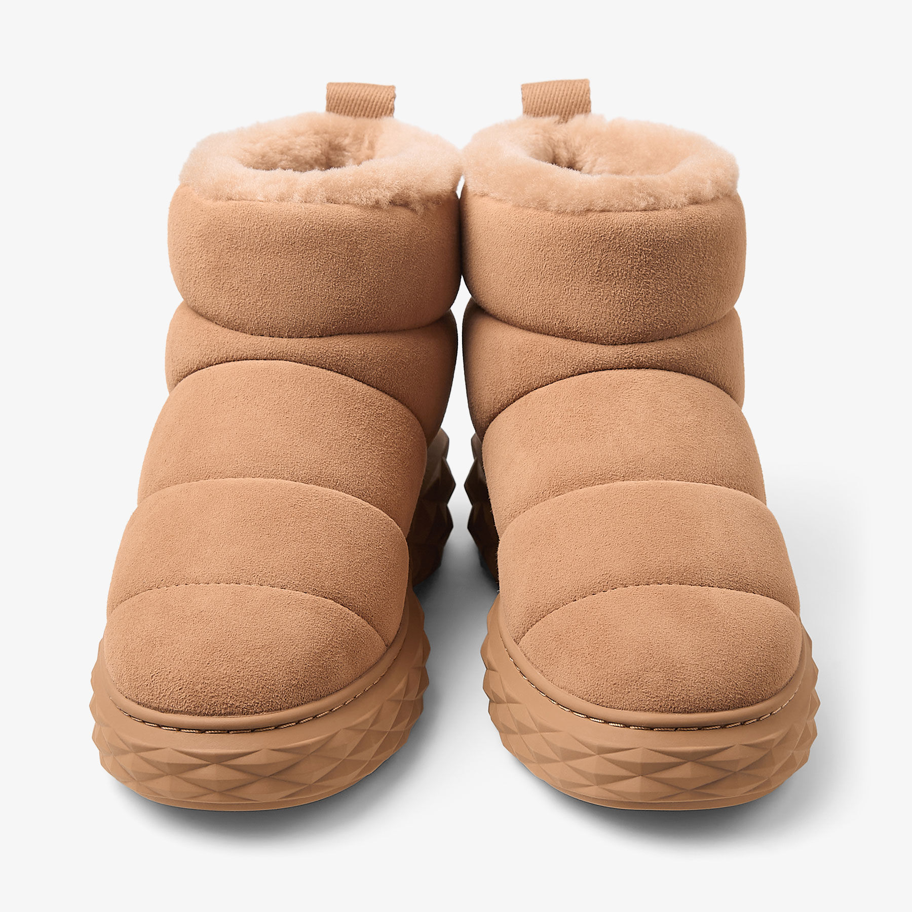 JIMMY CHOO ファー付き　ブーツ Jimmy Choo Dalia Brown Suede Fringe w/Fox Fur Trimmed Boots Sz EU