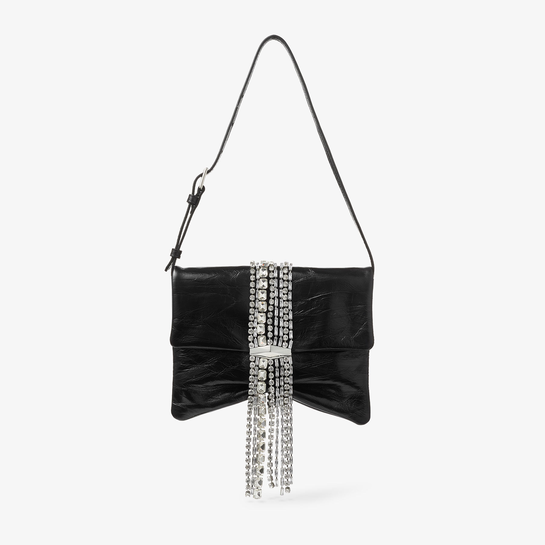 クラッチバッグ Jimmy Choo Black Leather Zendra Clutch SchaferandweinerShops Zimbabwe - Black 'Xandra' clutch Jimmy