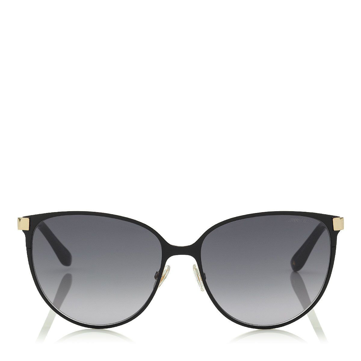 Jimmy Choo Sunglasses MANON GS 807IR Black Oversized Square