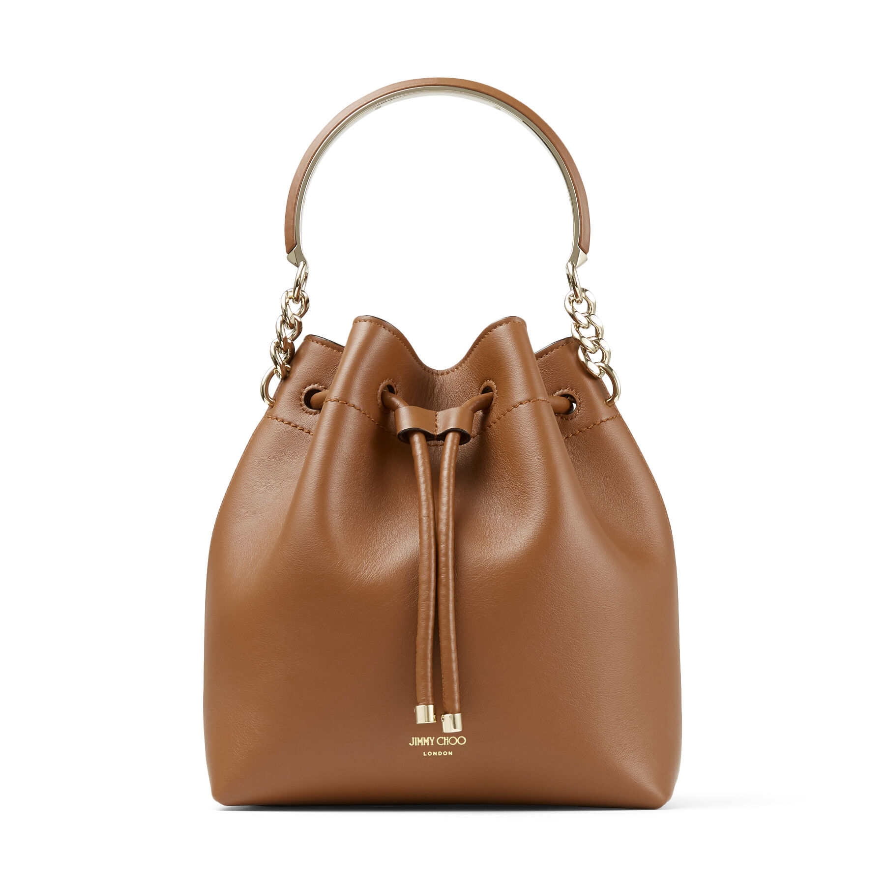 light gold handbag