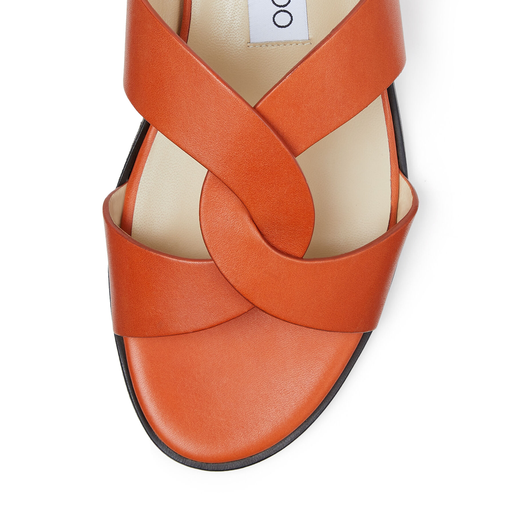 jimmy choo orange sandals