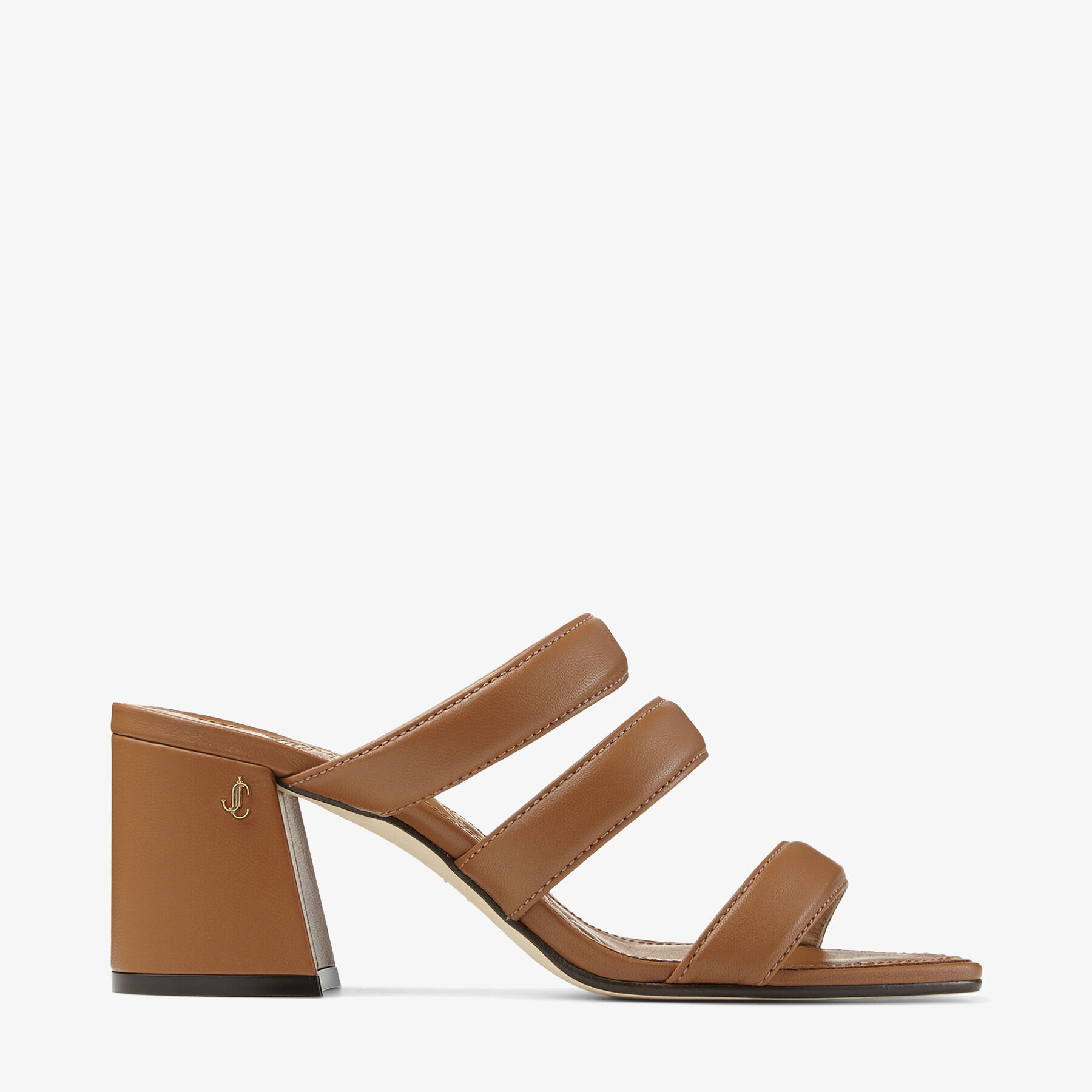 Cuoio Nappa Leather Sandals with JC