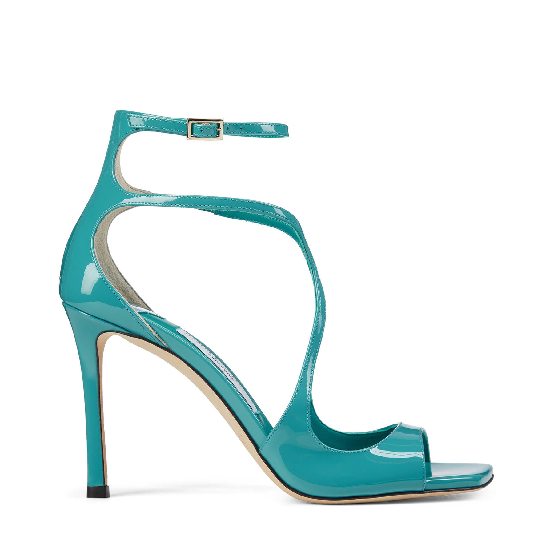 jimmy choo patent leather sandals