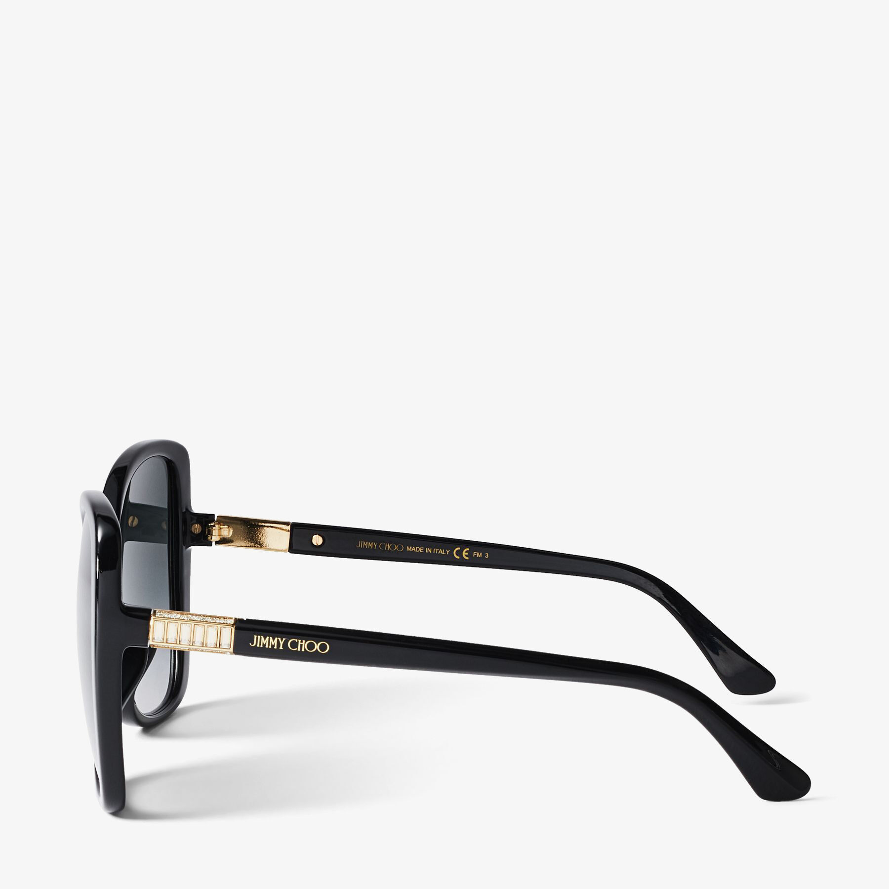 Jimmy choo black sunglasses Clearance