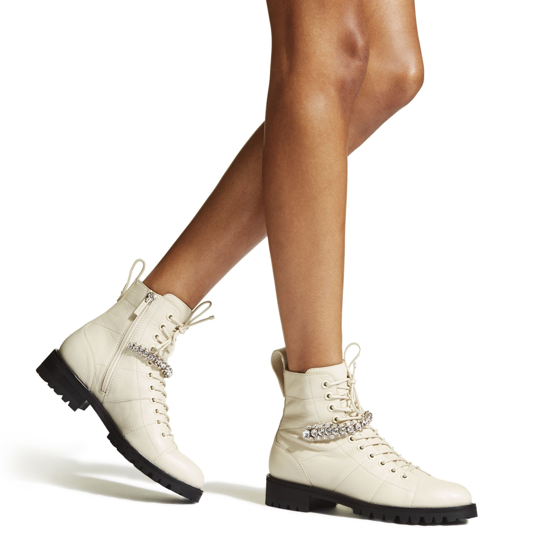 cruz flat jimmy choo