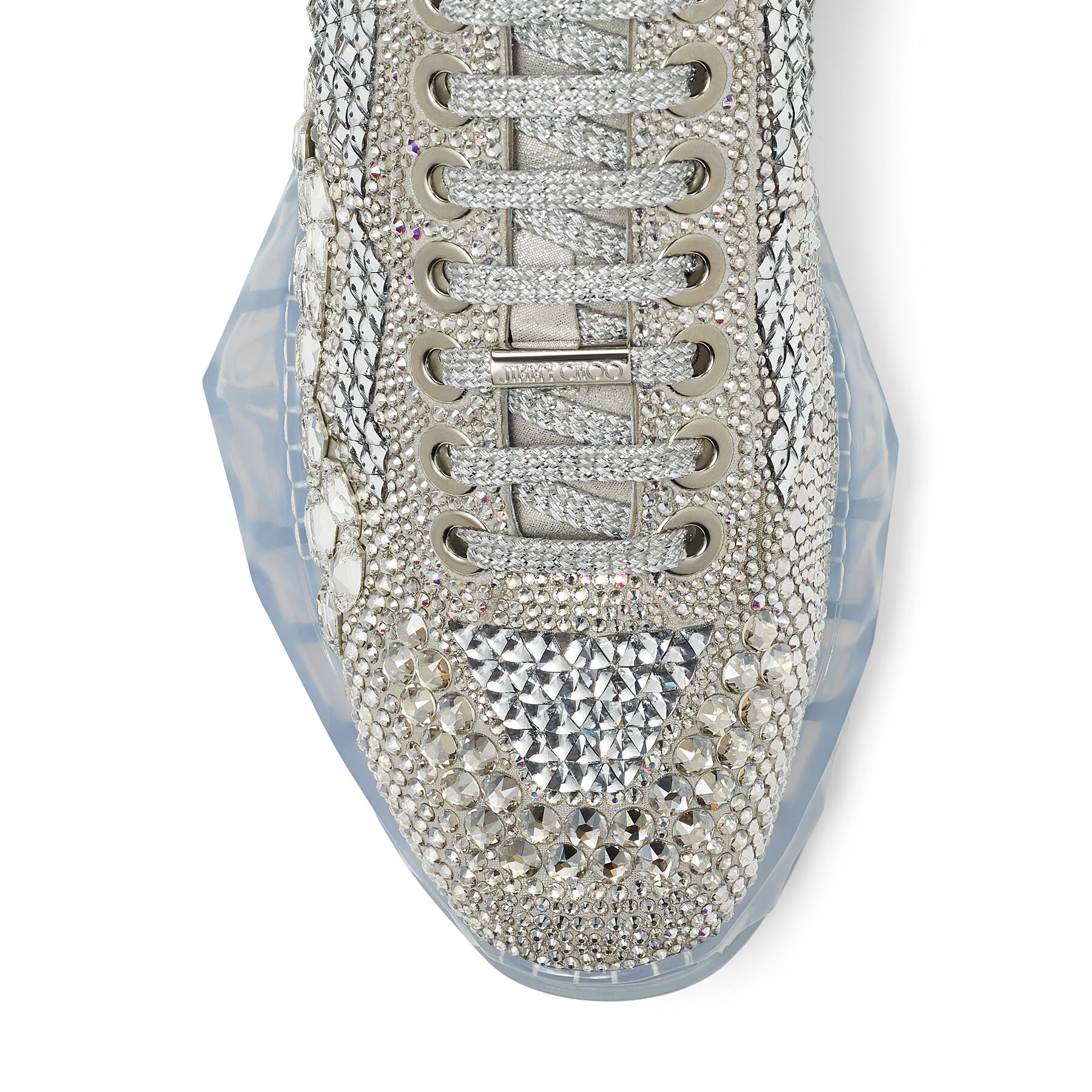jimmy choo diamond crystal sneakers