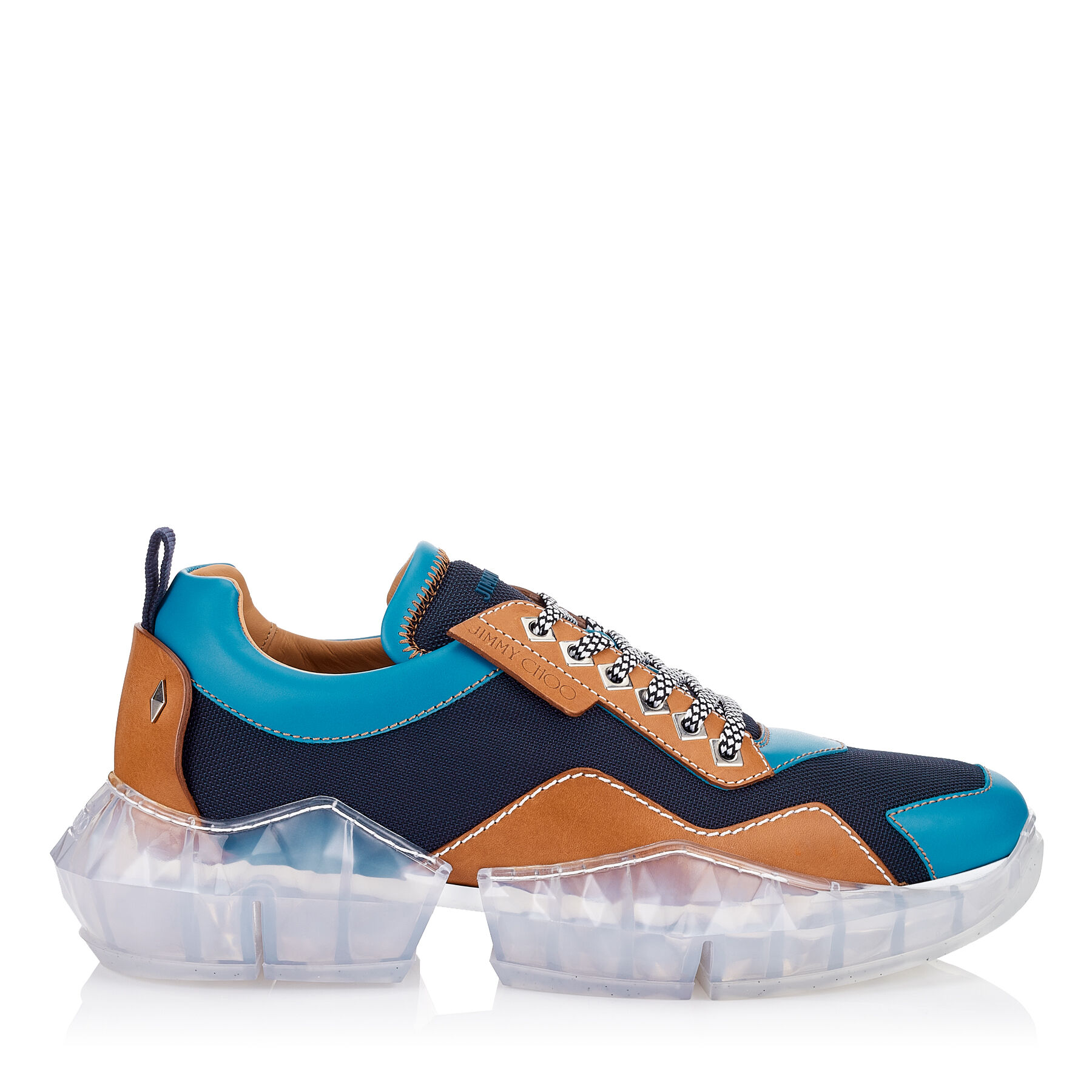 tan platform trainers