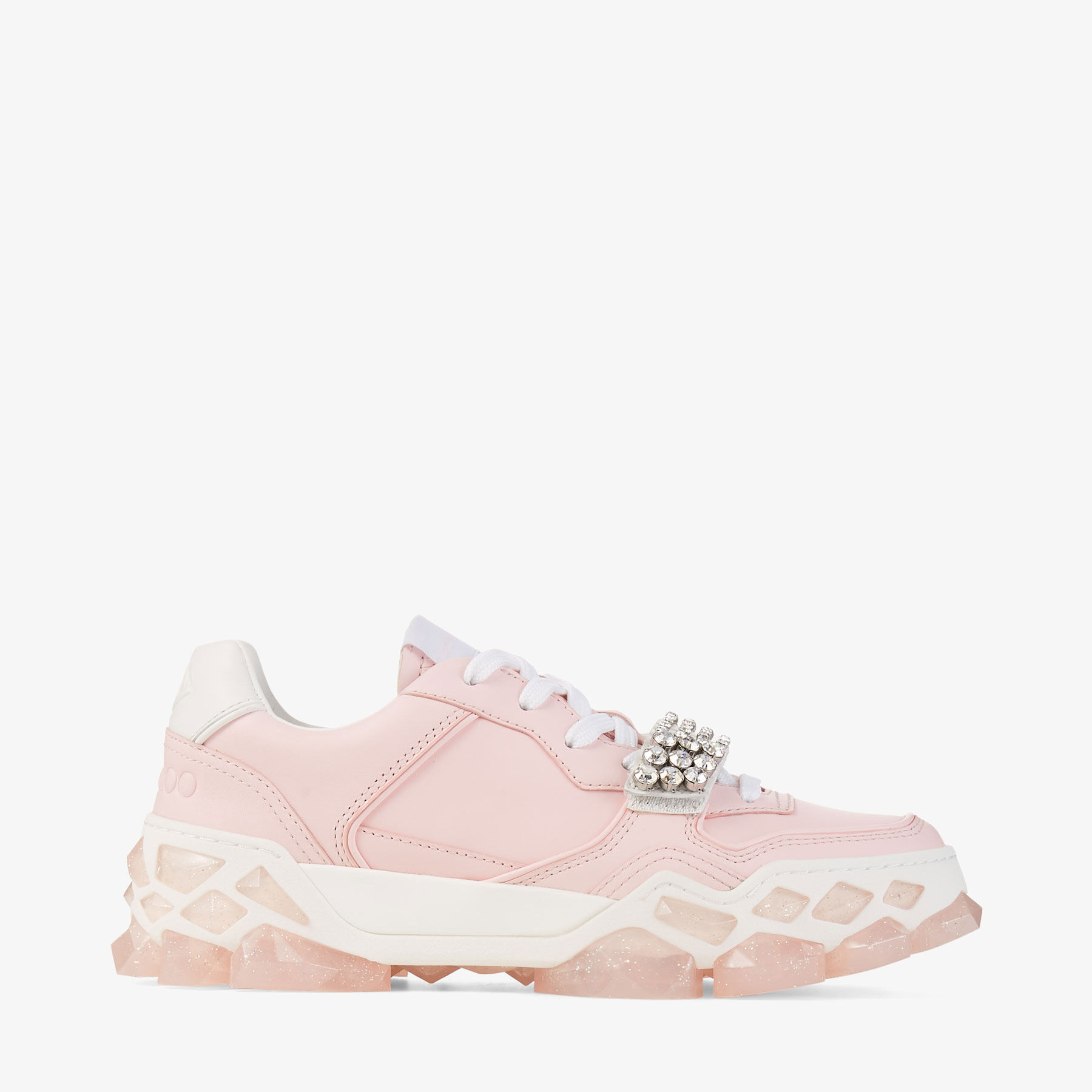 jimmy choo pink trainers