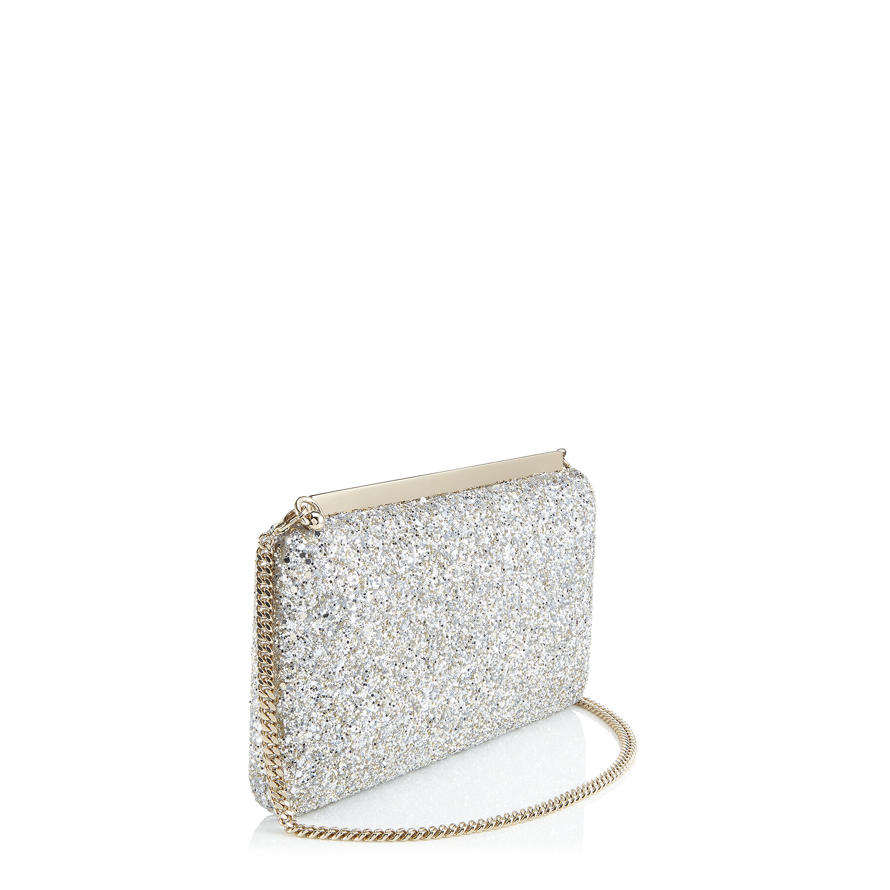 Jimmy choo glitter new arrivals bag