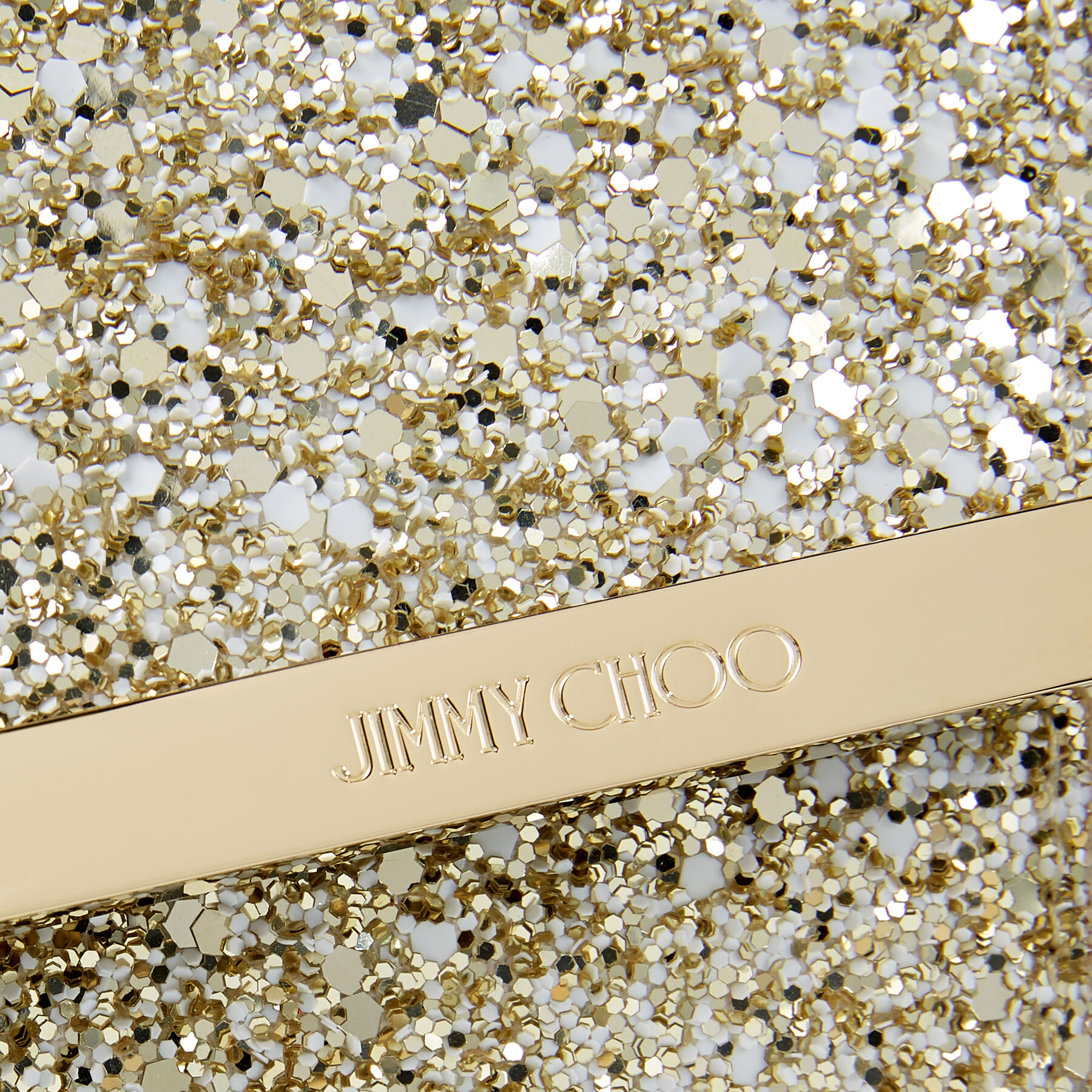 Moon Sand Infinity Glitter Clutch Bag Cruise Jimmy Choo