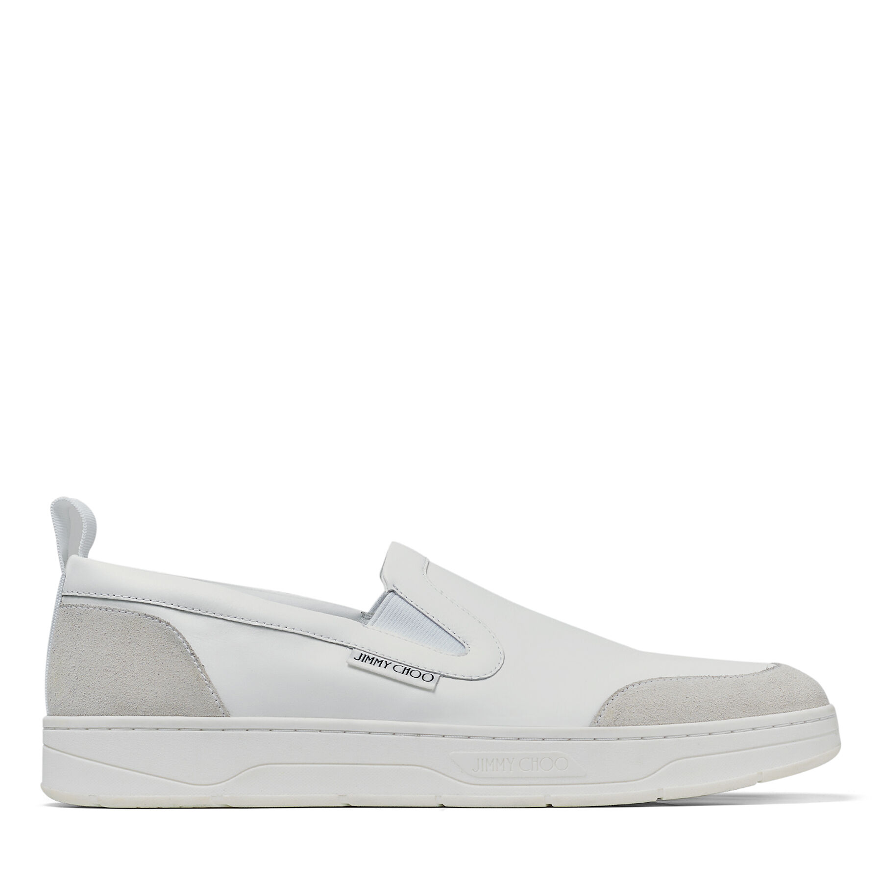 jimmy choo hawaii trainers white
