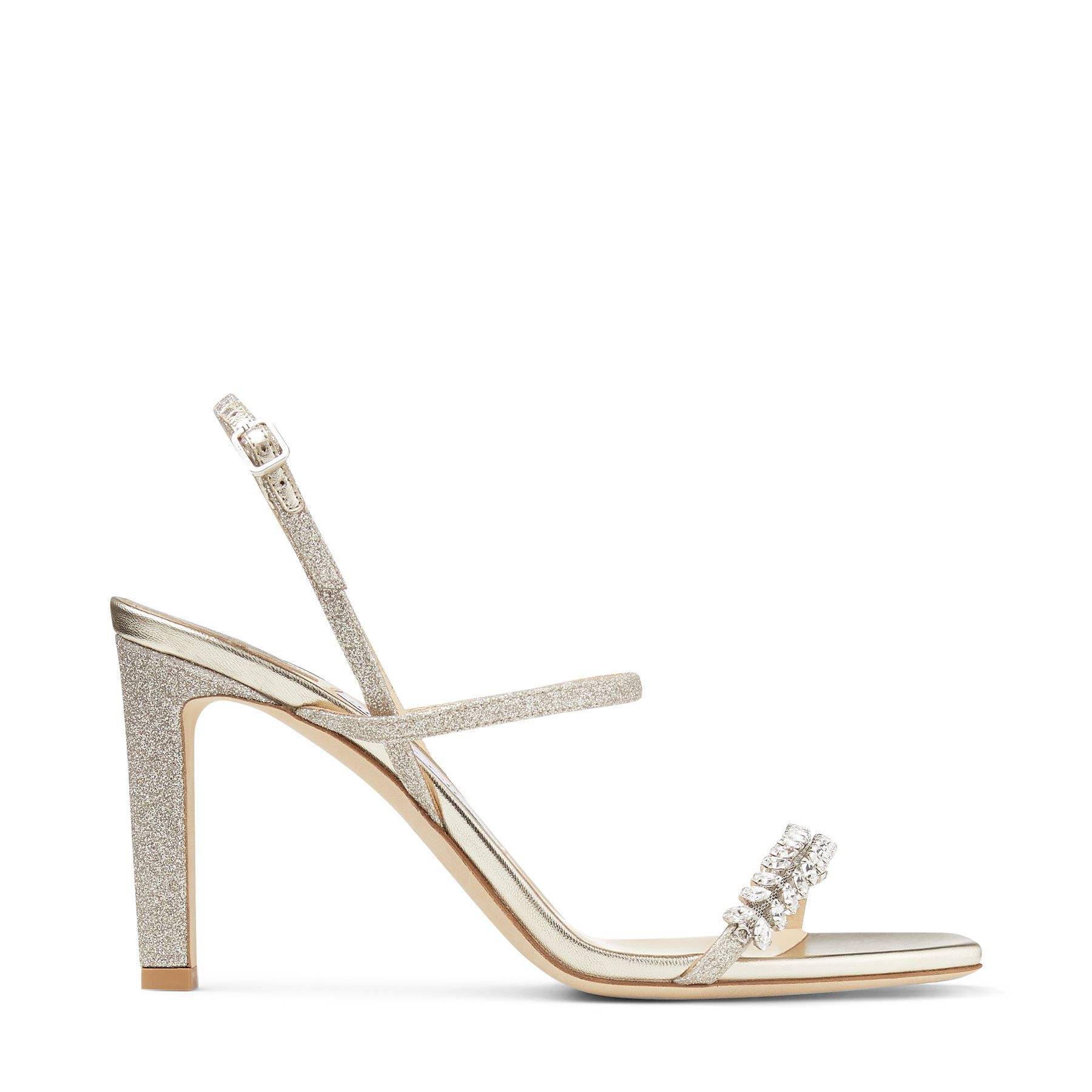 jimmy choo glitter sandals
