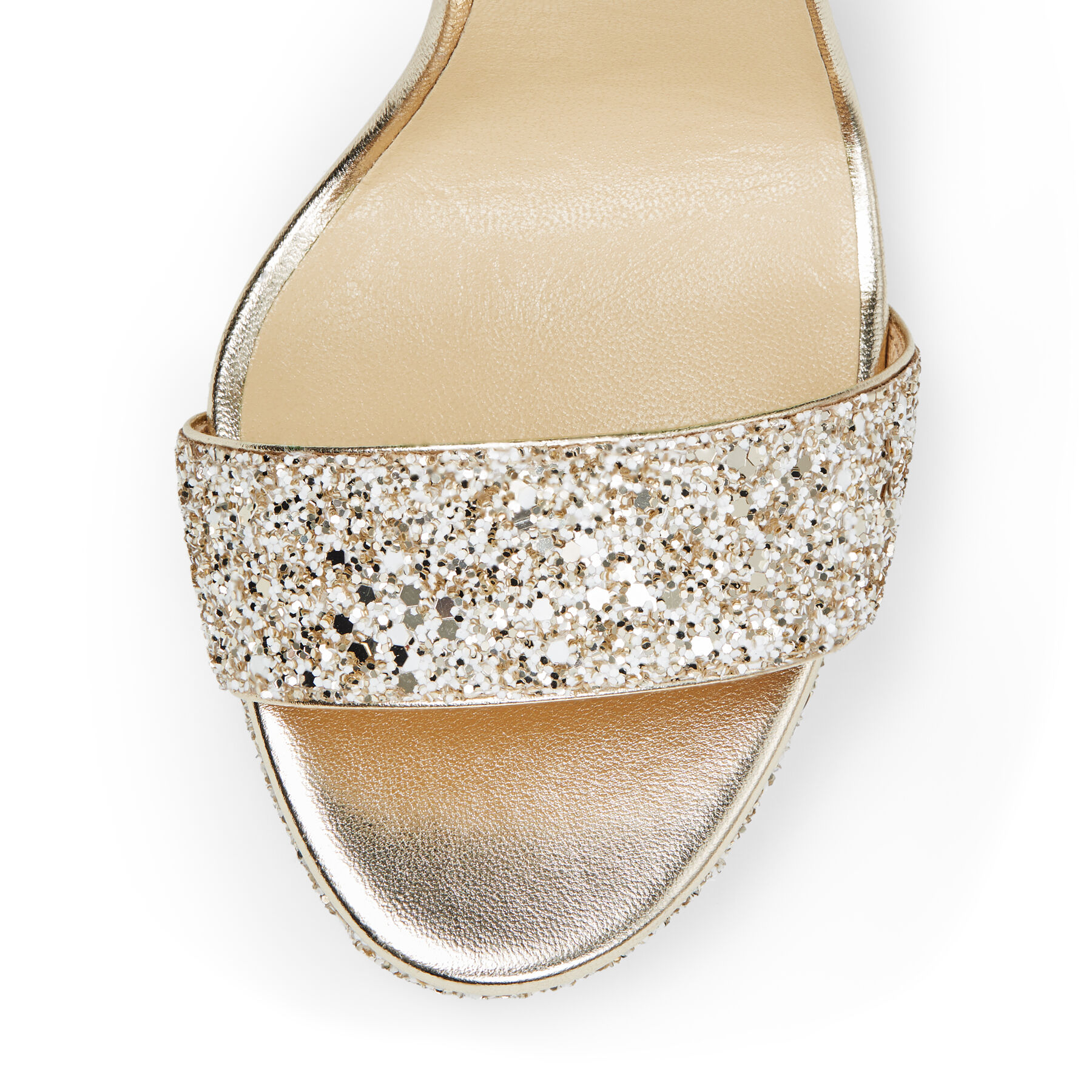 jimmy choo glitter sandals
