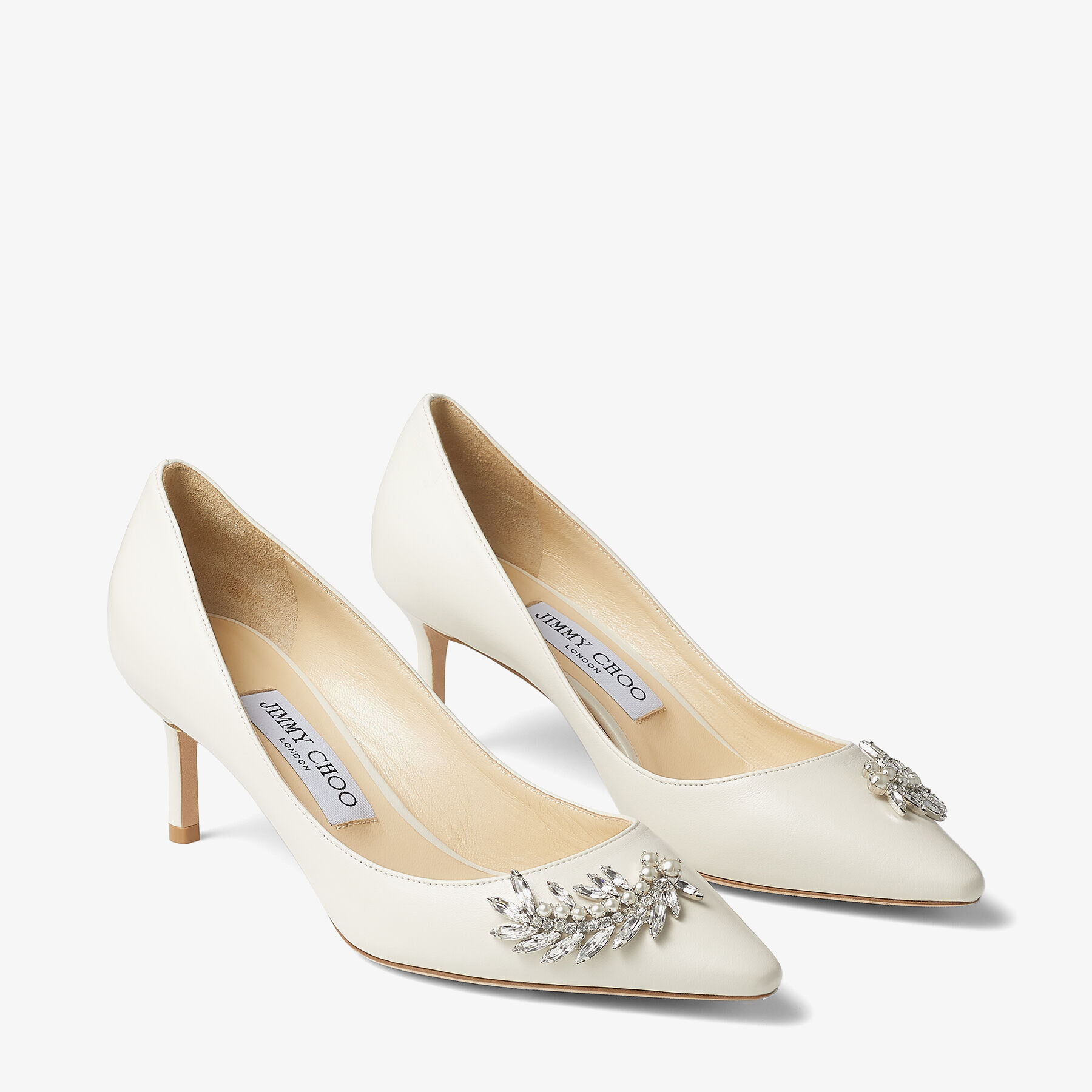 jimmy choo romy 60mm leather pumps
