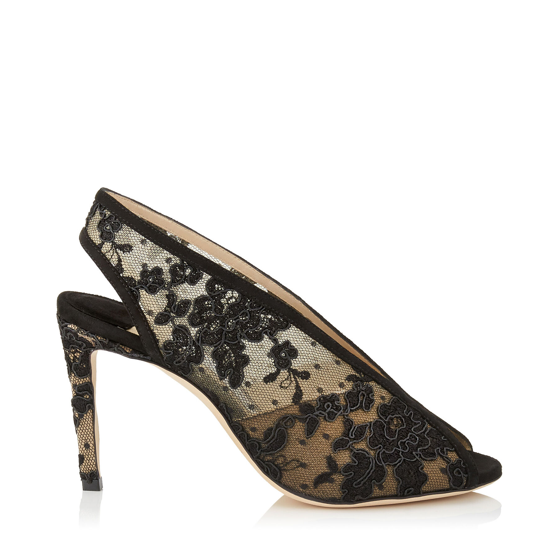 Floral Lace Sandal Booties | SHAR 85