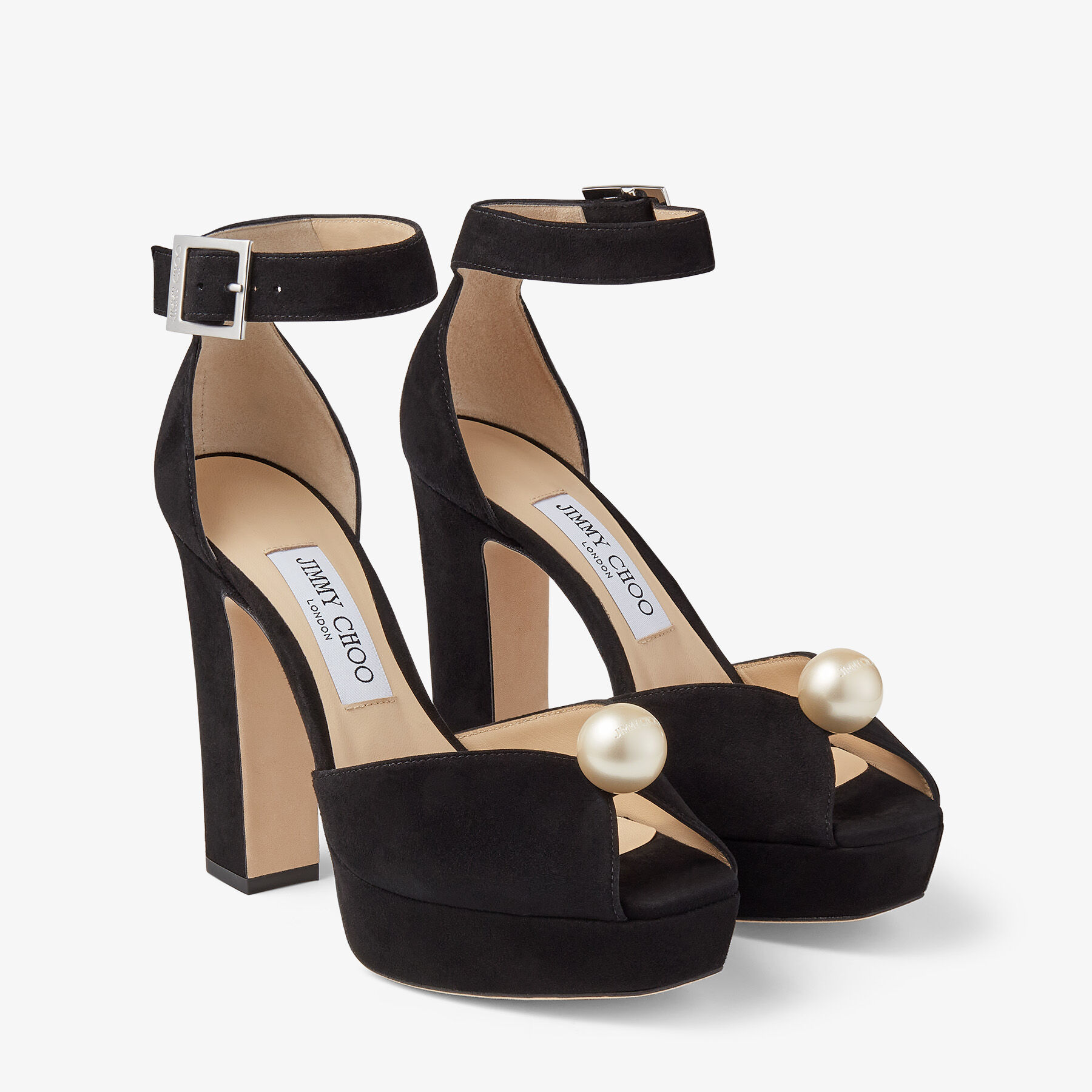 jimmy choo black platform