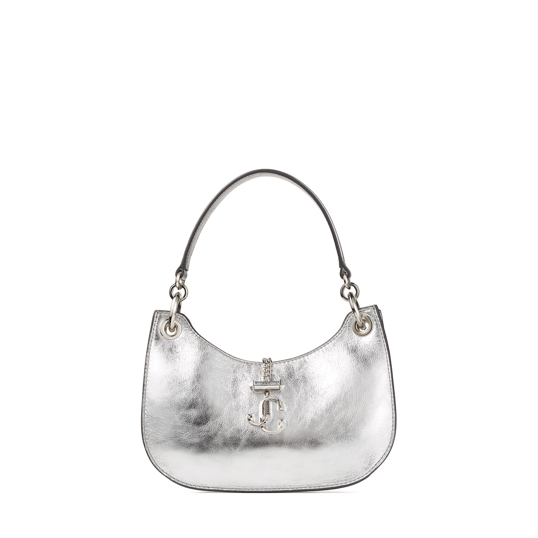 silver hobo bag
