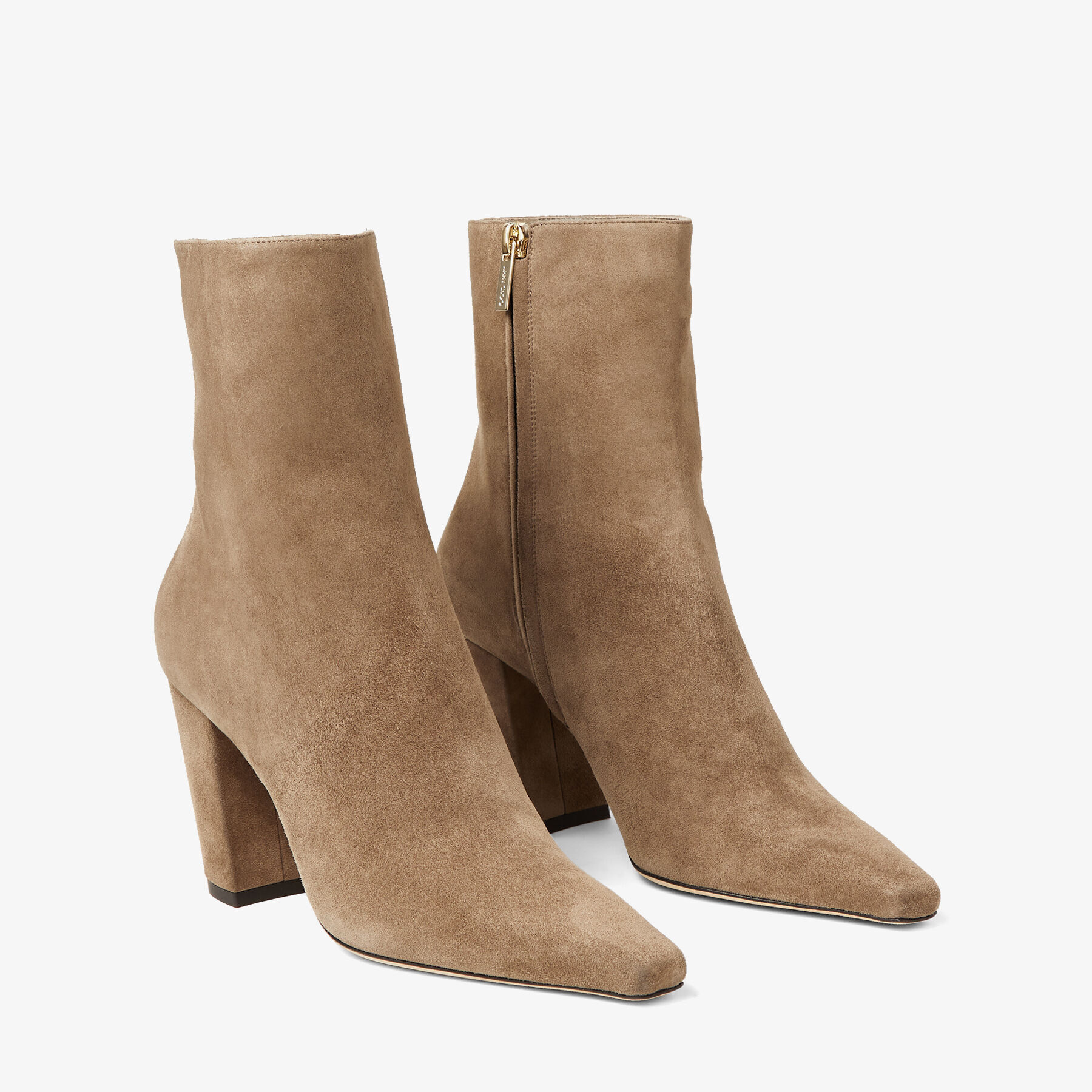 Clay Suede Ankle Boots | ZADIE 85 | Autumn Winter 2021 | JIMMY CHOO