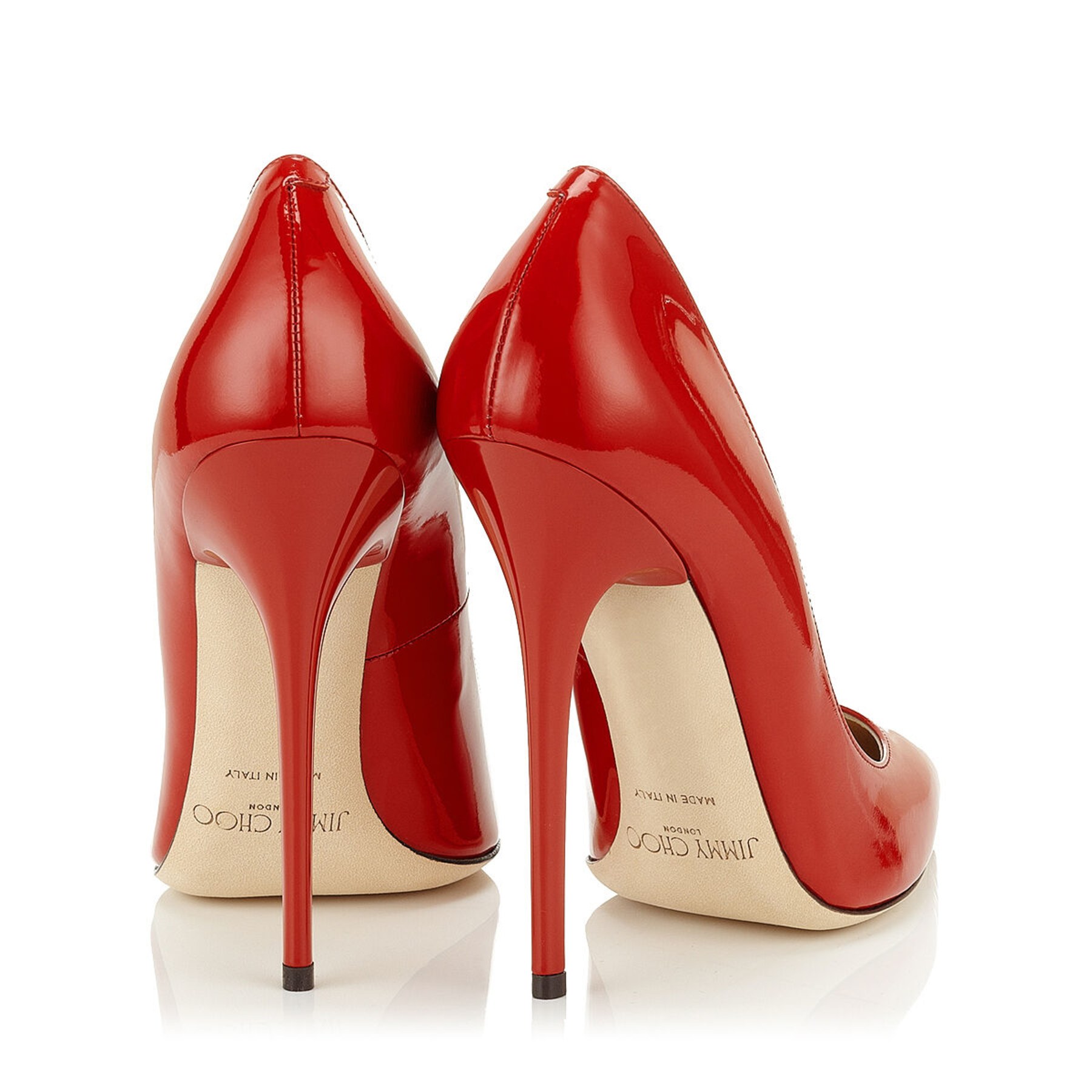 Red Patent Pointy Toe Pumps Anouk Jimmy Choo 3111