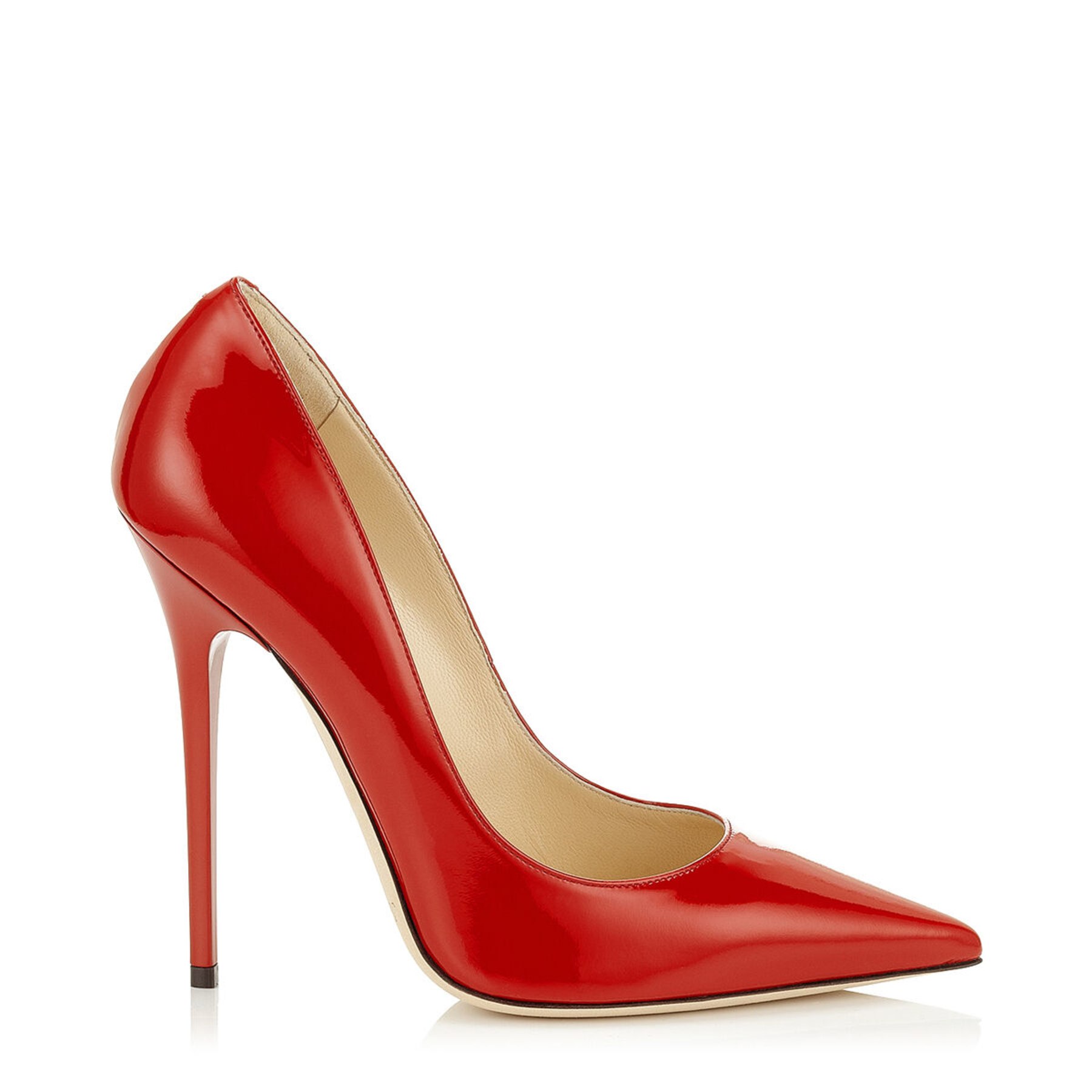 belastning rendering tricky Red Patent Pointy Toe Pumps | Anouk | JIMMY CHOO
