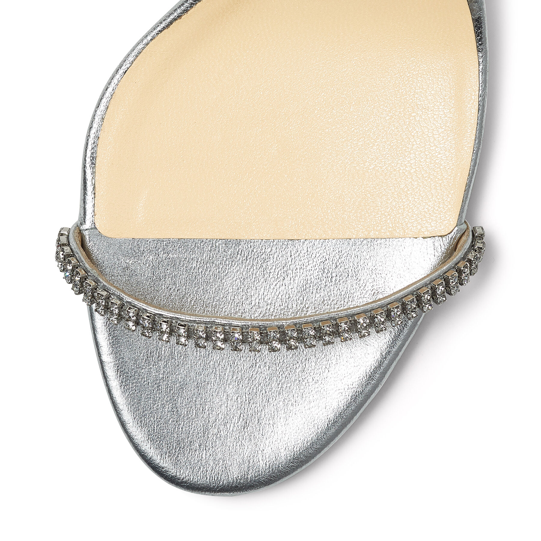 jimmy choo women's brea 65 high heel crystal strap sandals